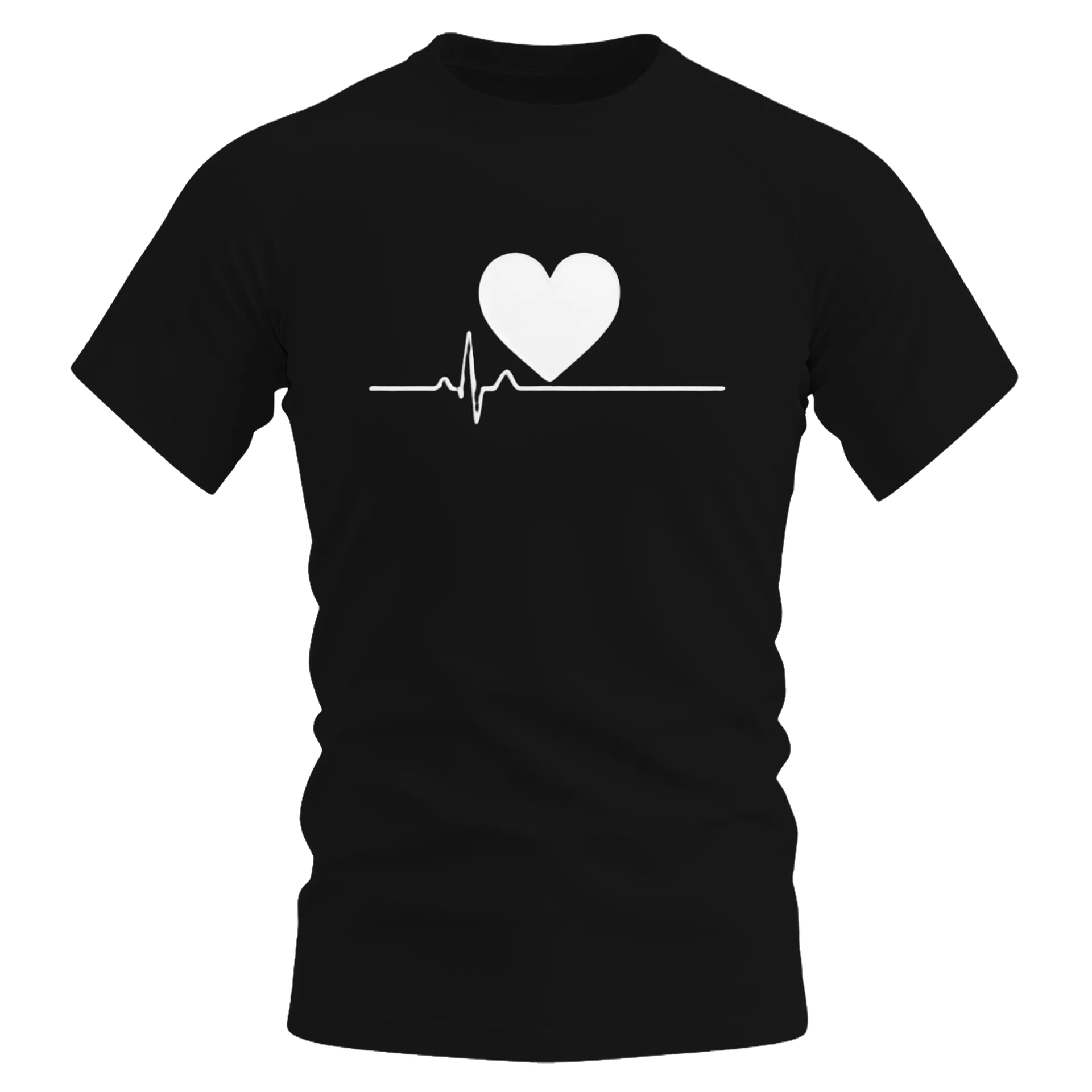 Camiseta Dry Fit Coração Batimento Respirável - Imagem 1