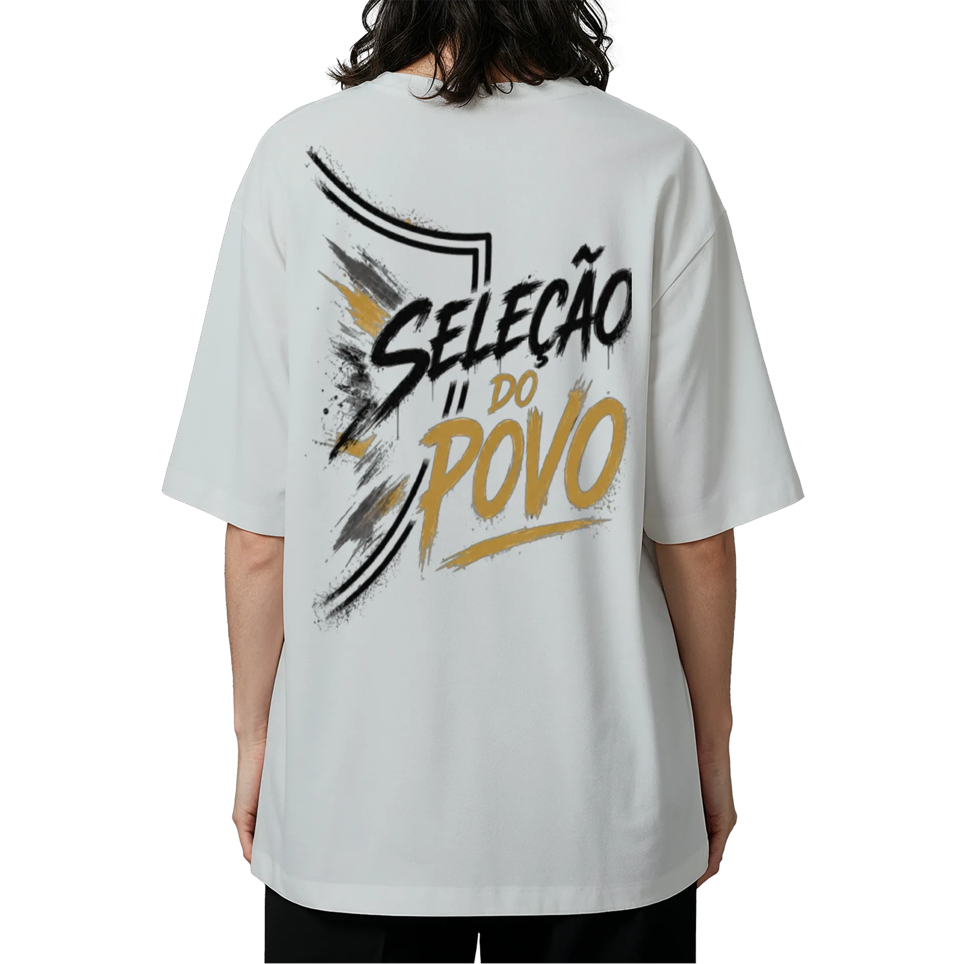 Camiseta Oversized Seleção do Povo - Imagem 5