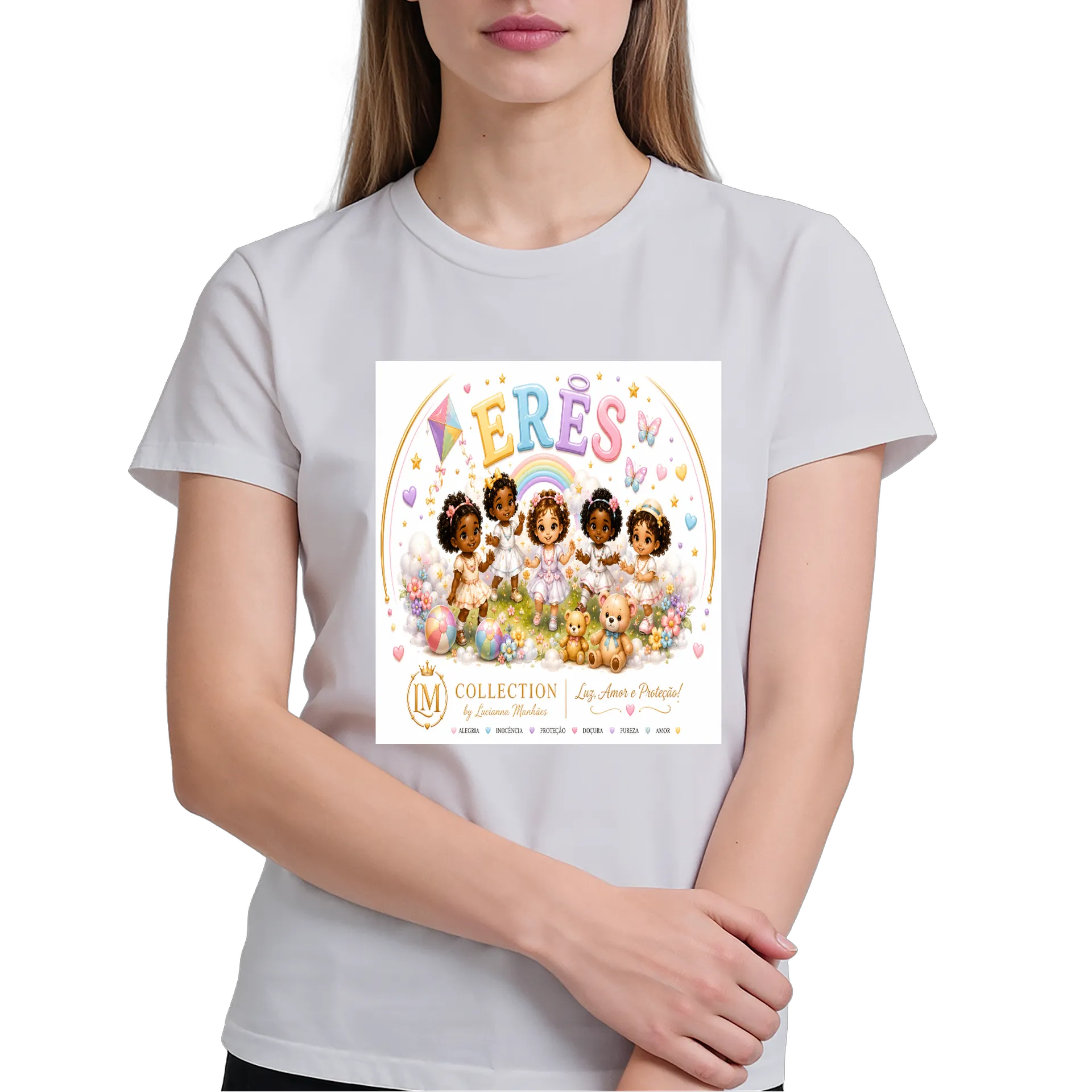 Camiseta Crianças Estampa IM Collection Algodão - Imagem 4