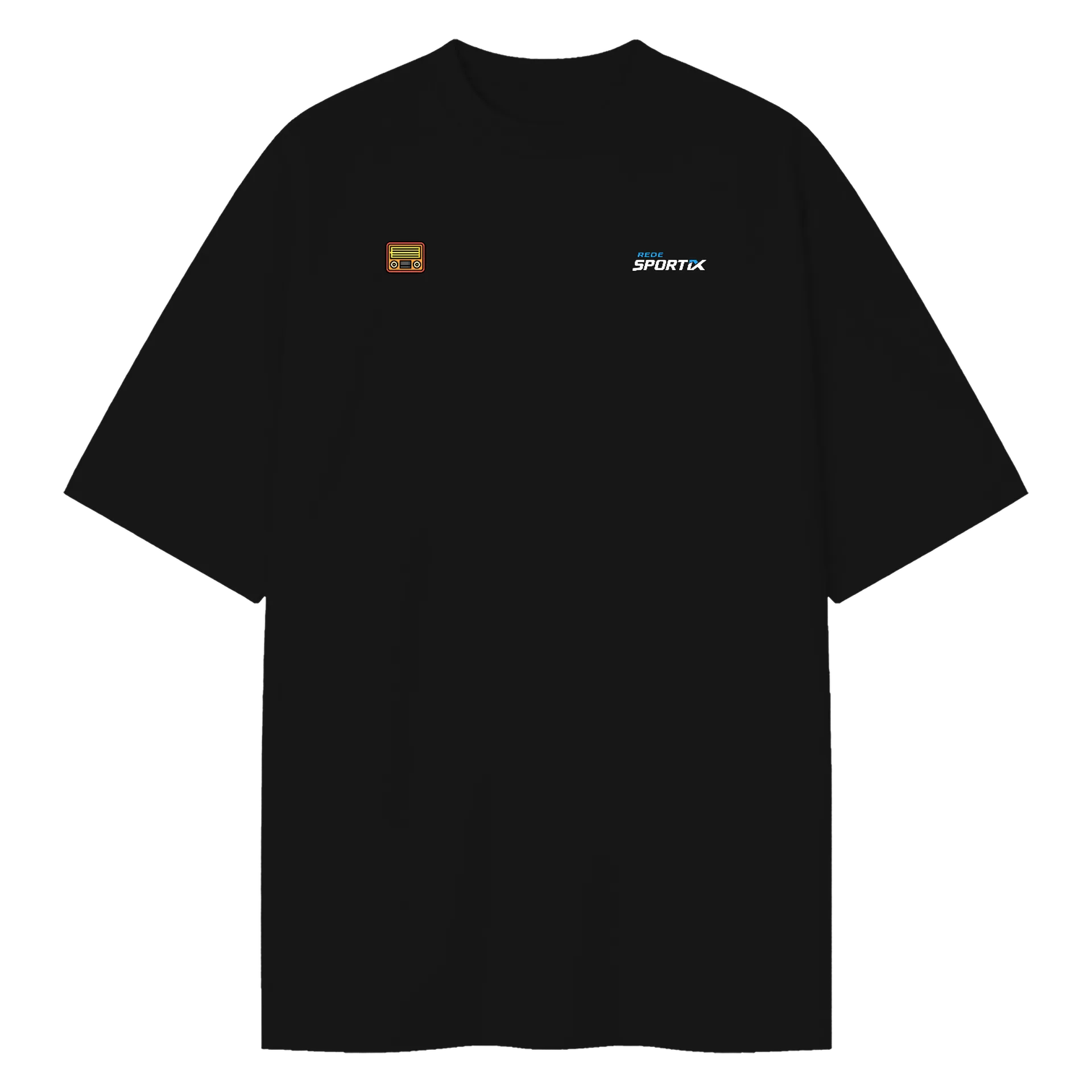 Camiseta Oversized - SOU DO TEMPO DO JOGO NA CAIXINHA - Imagem 1