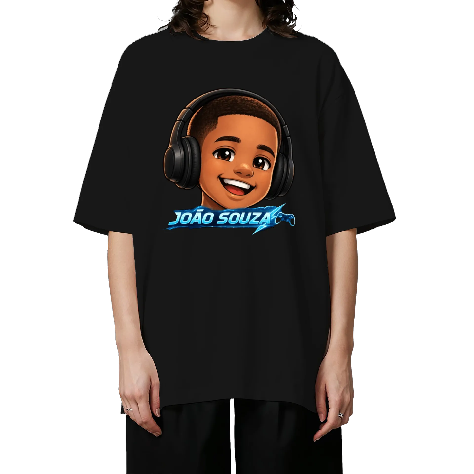 Camiseta Oversized Do Canal João Souza - Imagem 3