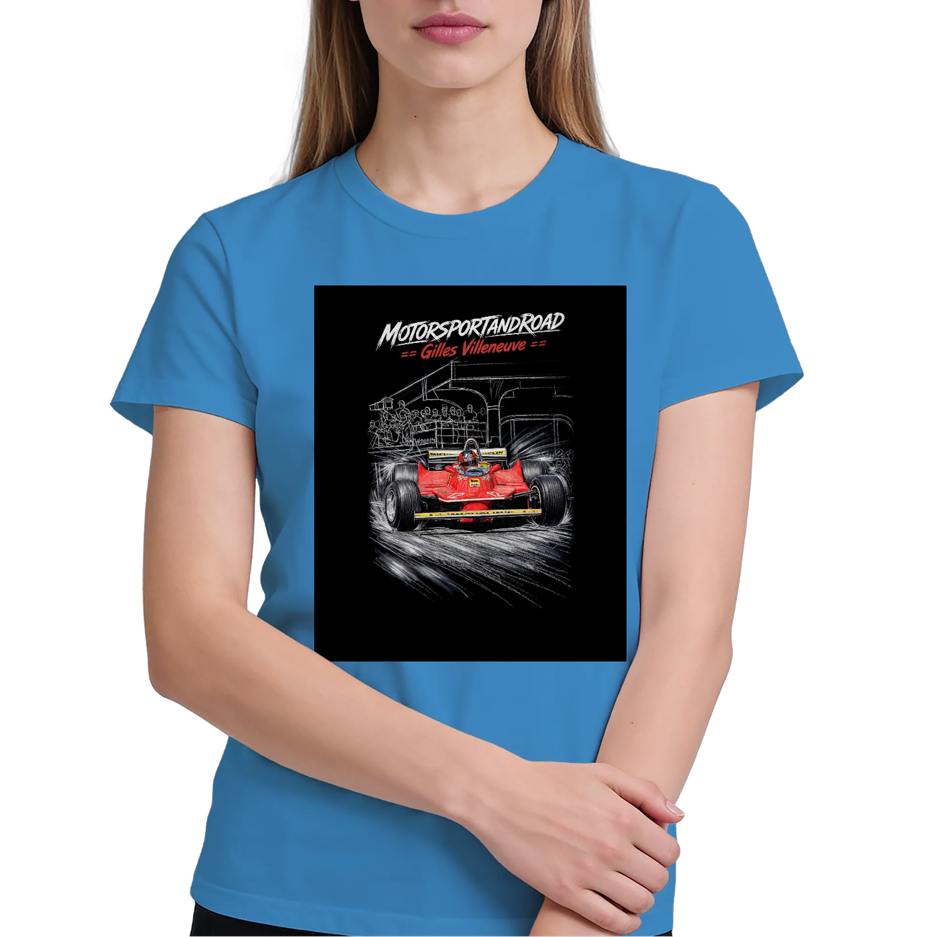 Camiseta Gilles Villeneuve - Imagem 4