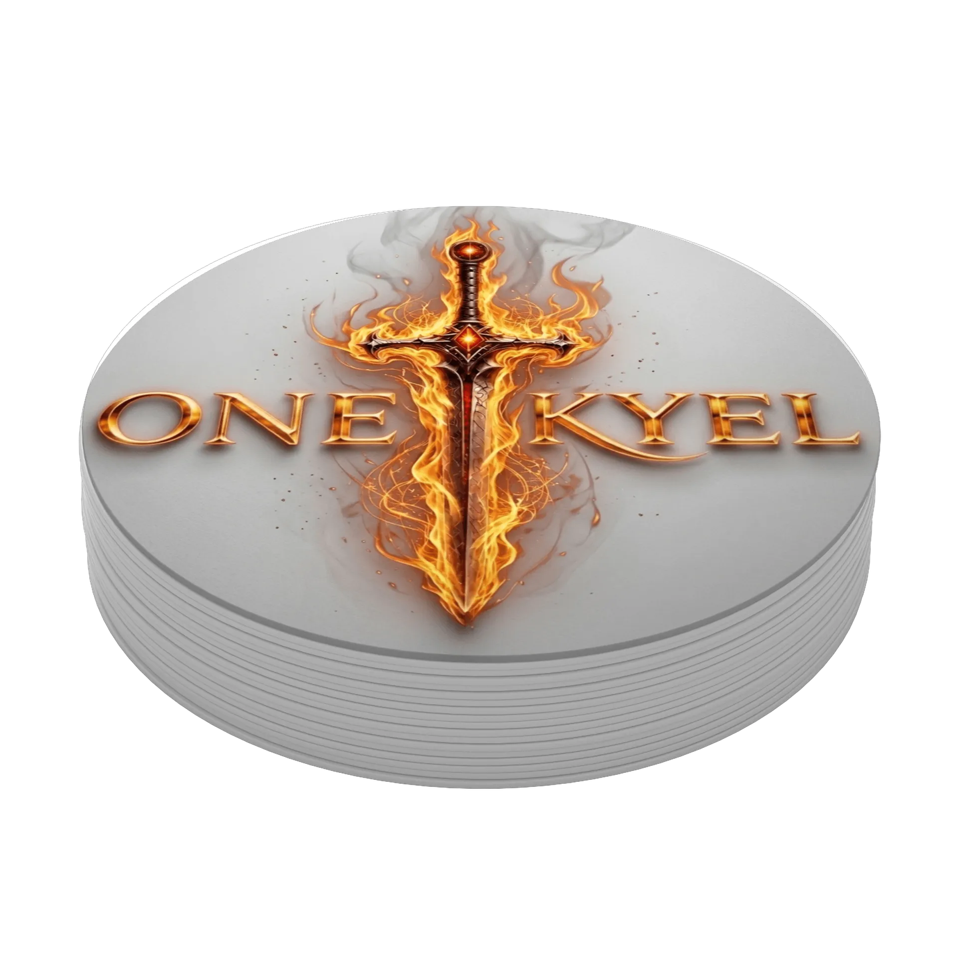 Porta-copo MDF Logotipo One Kyel Personalizado - Imagem 4