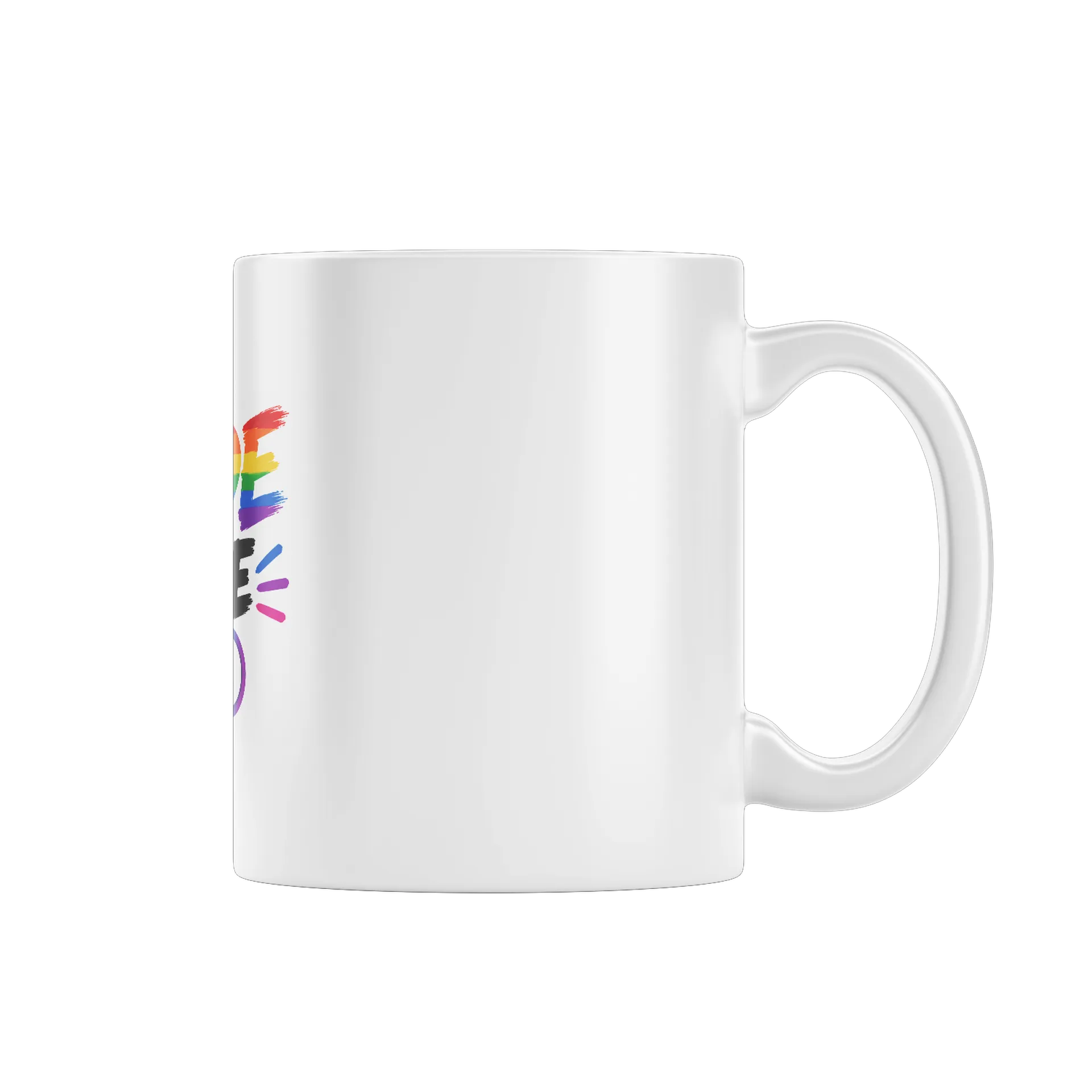 Caneca Pride Mode On de Mundo GTV — imagem 1 de 4