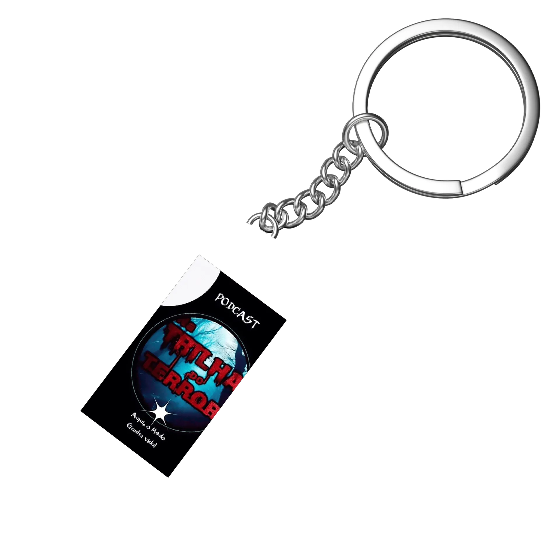 Chaveiro Na Trilha do Terror: Seu Estilo em Destaque! - Imagem 4