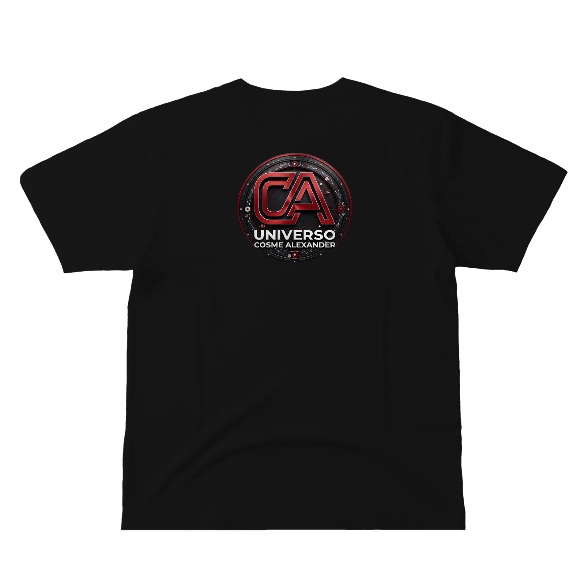 Camiseta O Assassino das Rosas Estampa Vermelha e Preta - Imagem 2