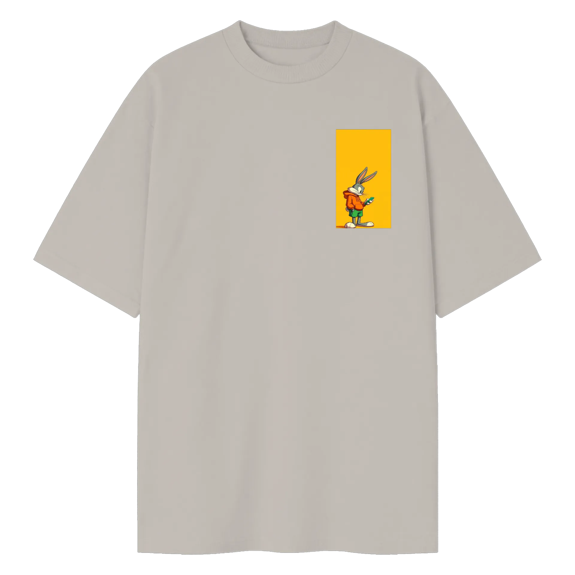 Camiseta Oversized Perna Longa - Imagem 1