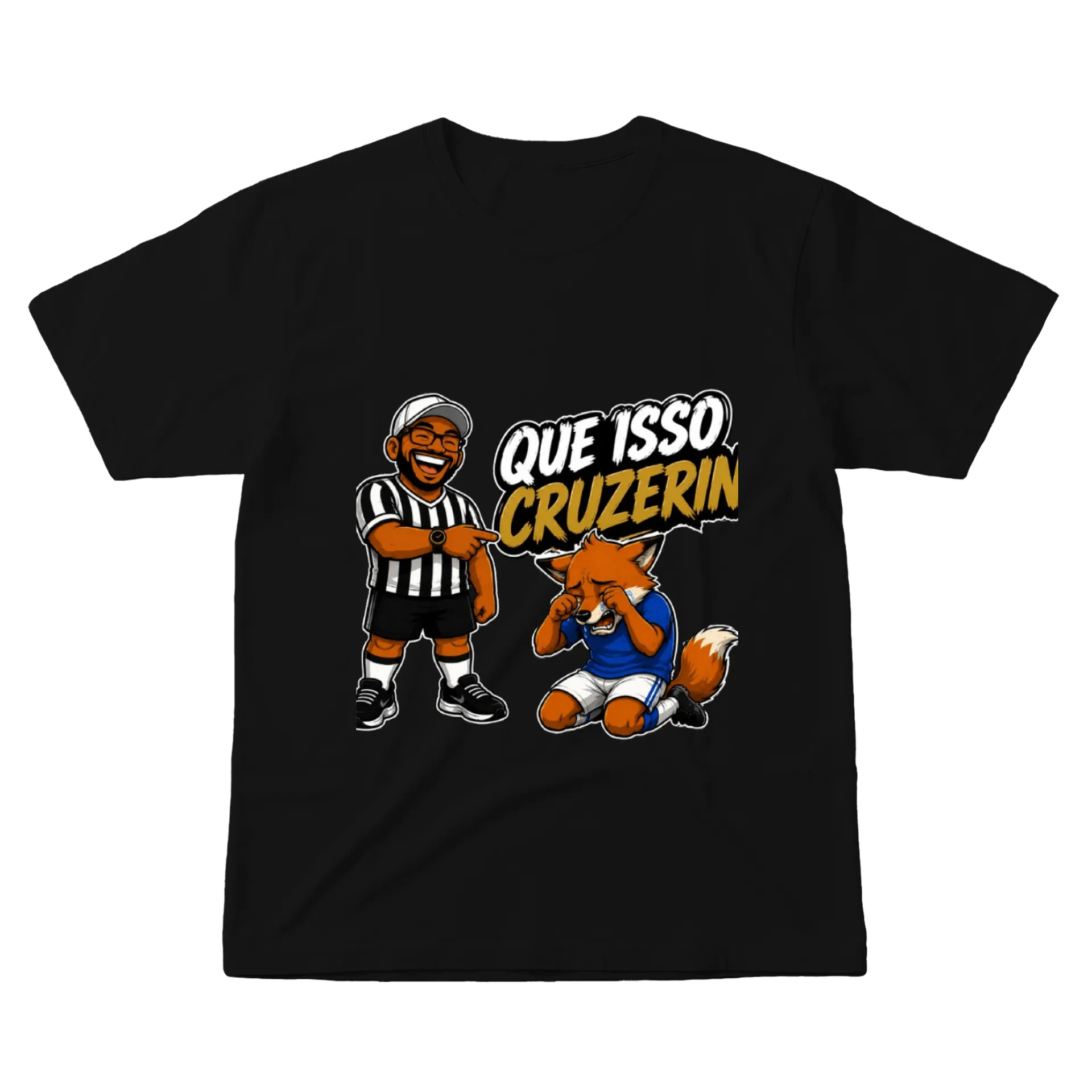 Camiseta “Que isso cruzerin” de Mauricio Dias — imagem 1 de 6