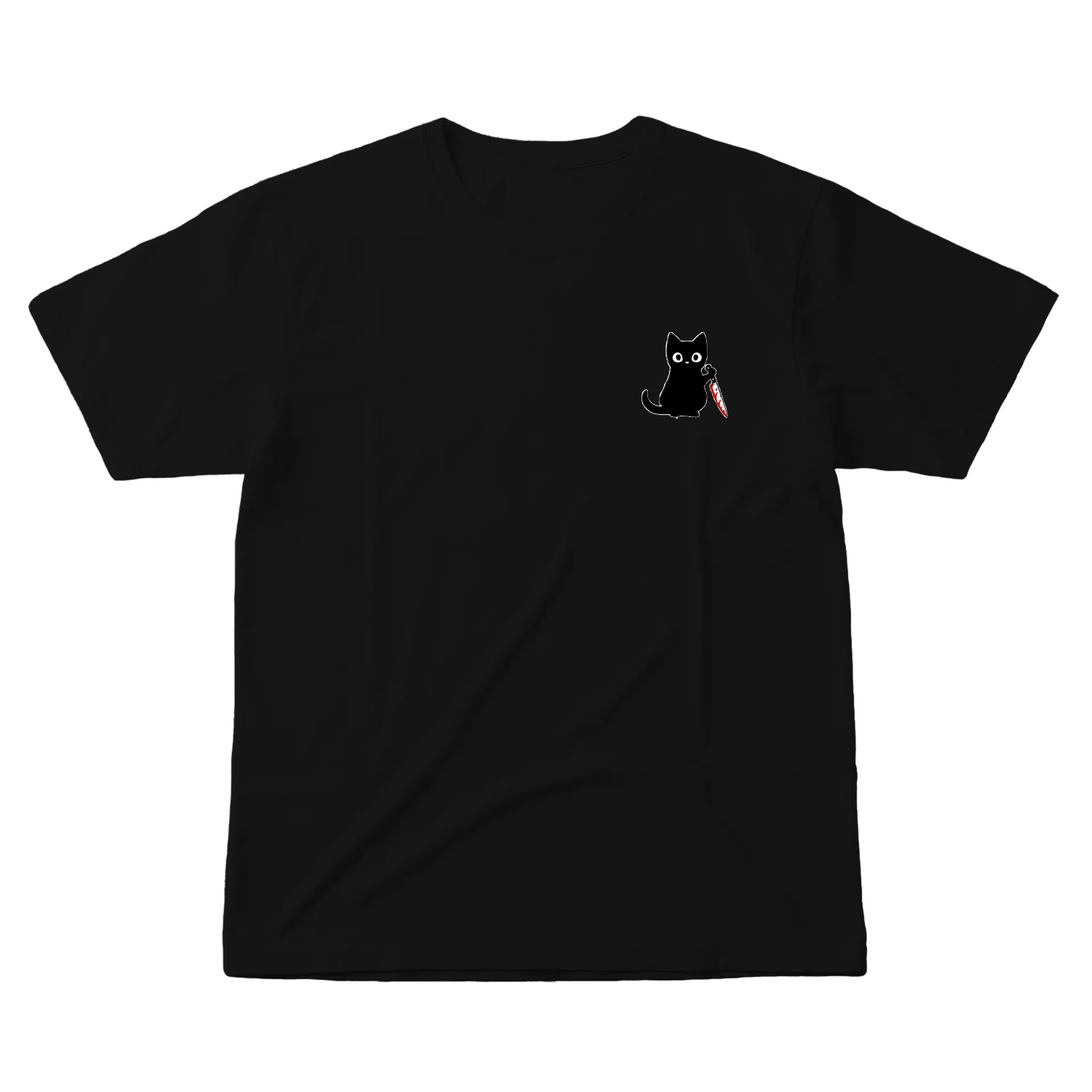 Camiseta Unisex Gatinho Assasino - Imagem 1