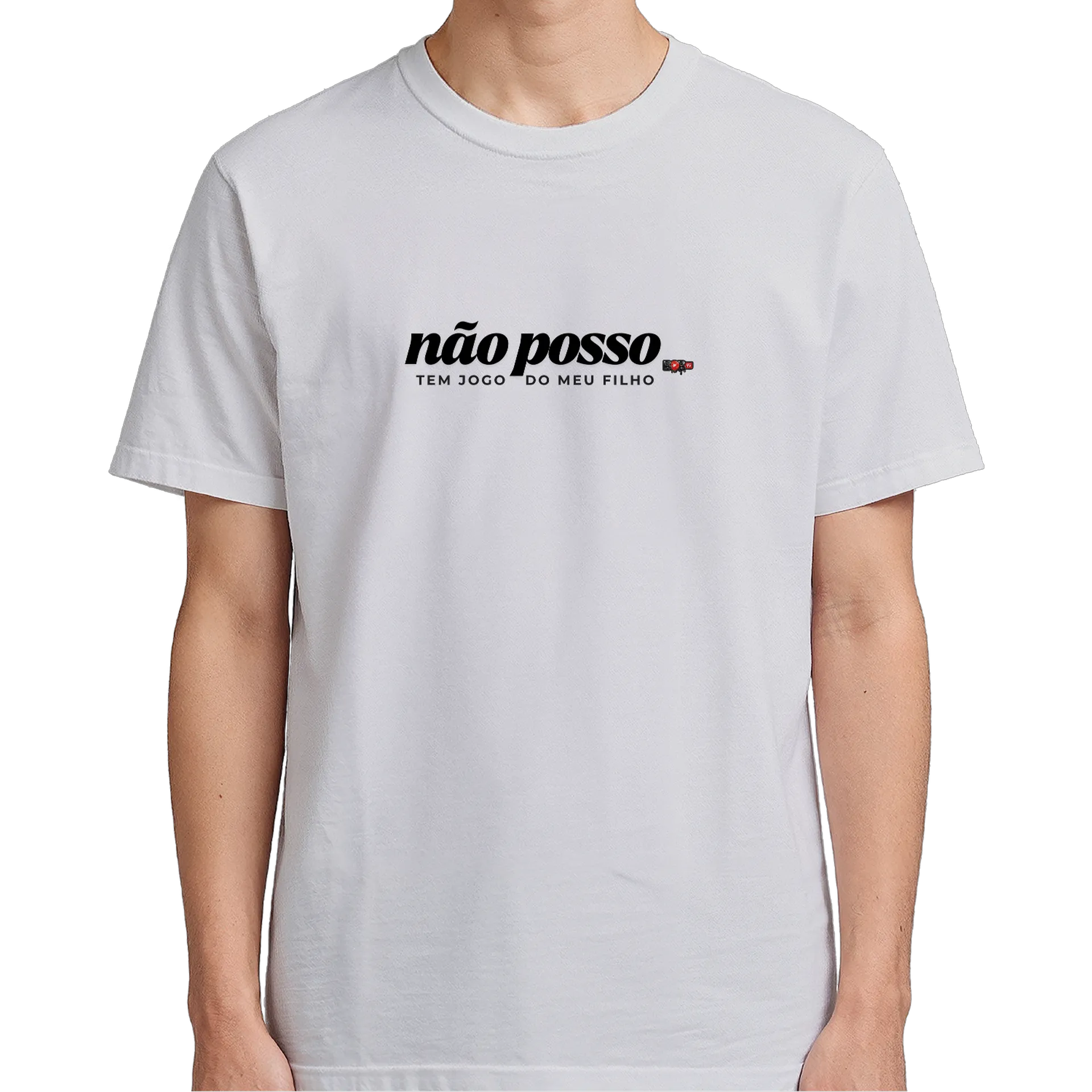 Camiseta Não Posso Branca BobTV - Imagem 4