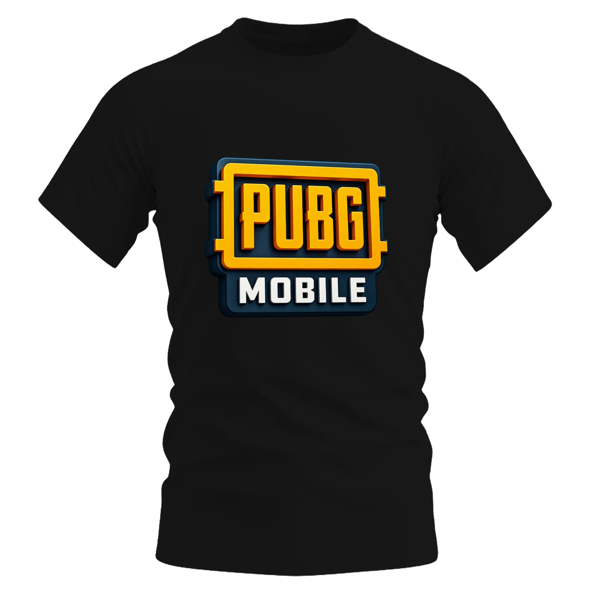 Camiseta Dry Fit Logo PUBG Mobile Tipográfico em Relevo - Imagem 1