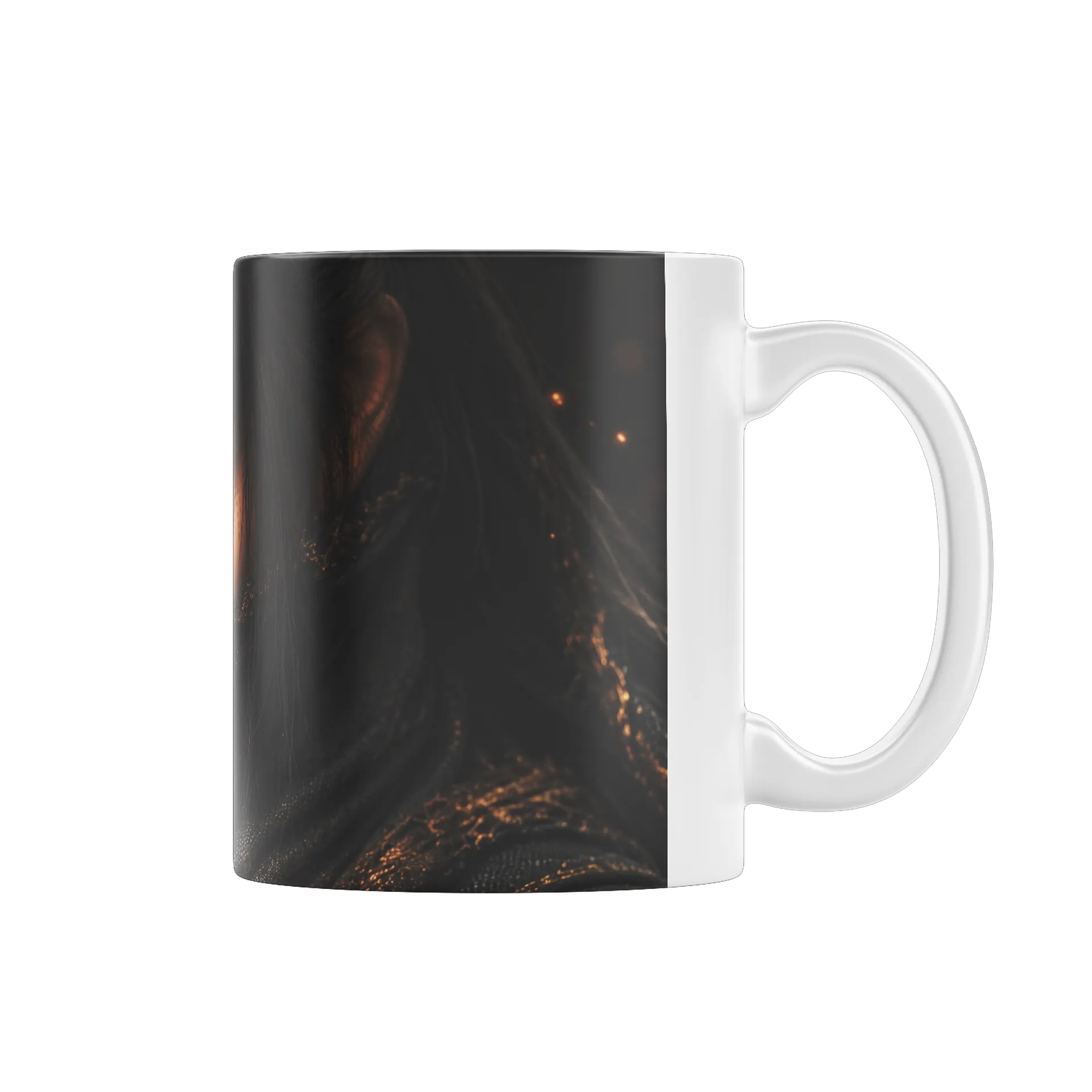 Caneca Ninja com Katana Estilo Realista 325ml - Imagem 1