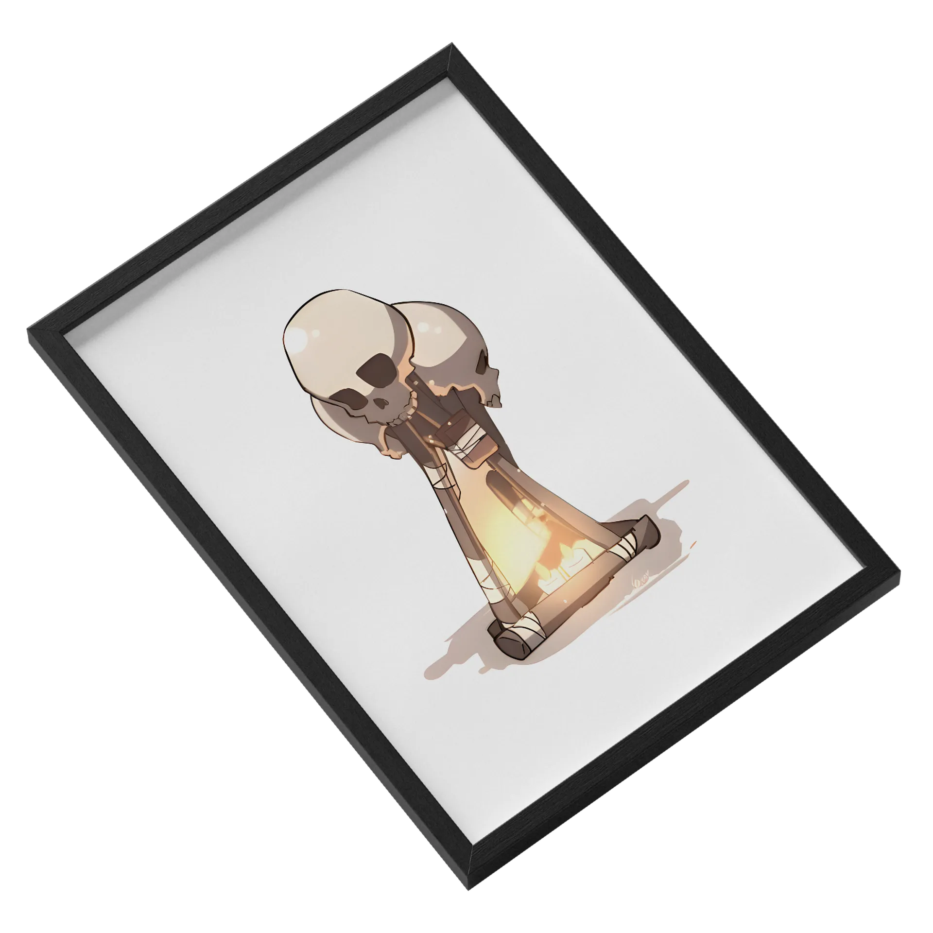 Quadro A3 personalizado Com Vidro (Purificando Totem) - Imagem 2