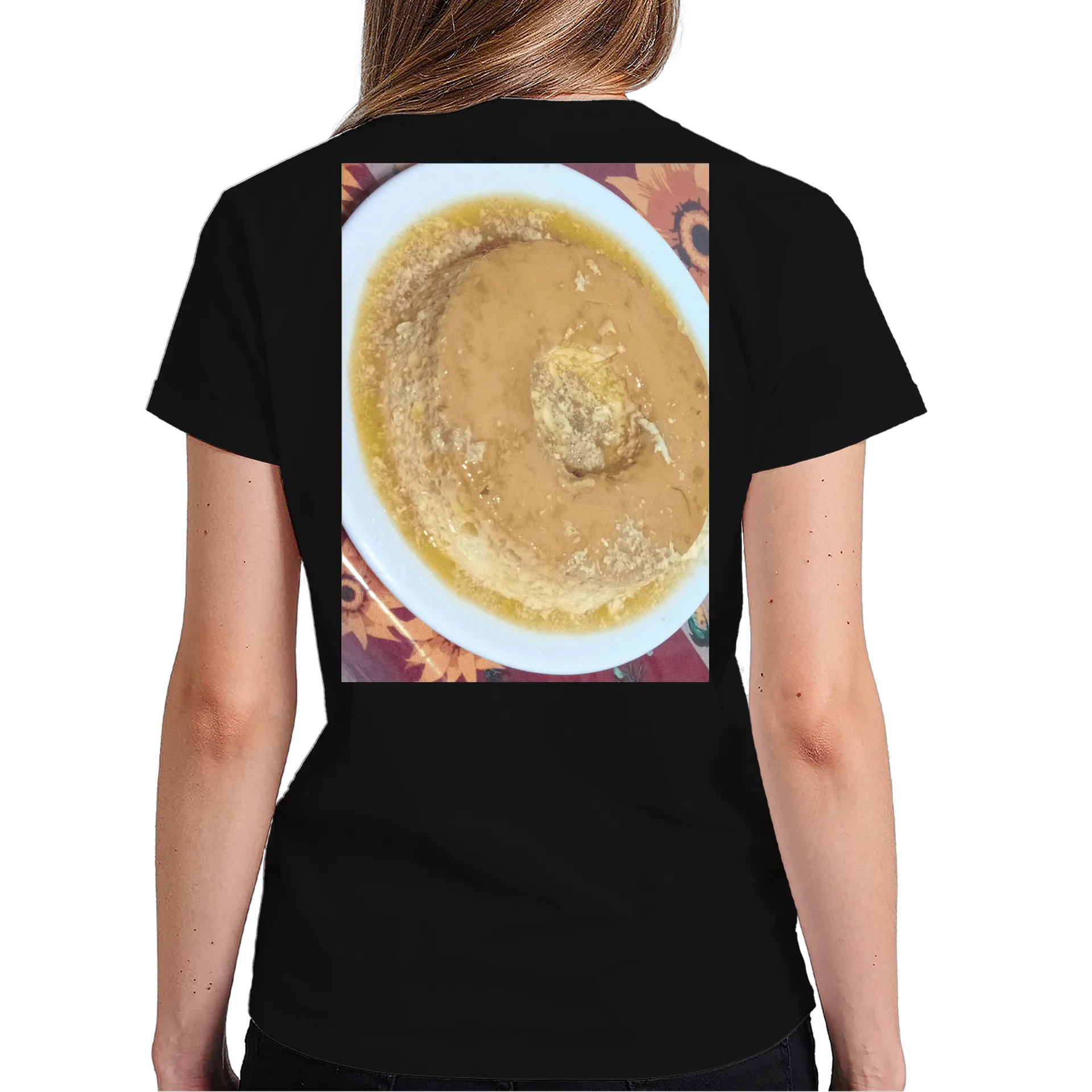 Camiseta Menina Cartoon 'Edai Que Eu Tô Gordinha' 100% de Bugbug — imagem 5 de 6
