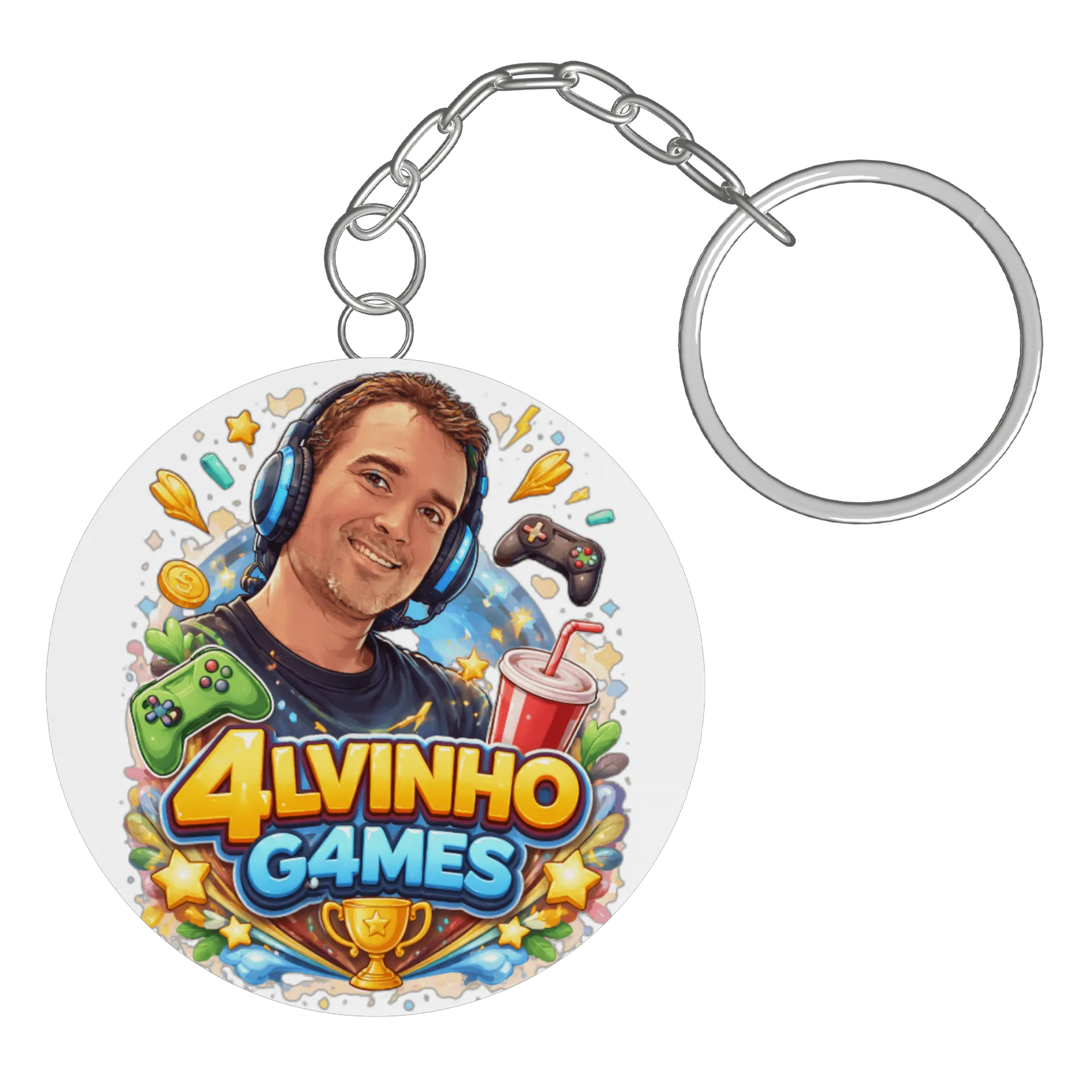 Chaveiro alvinho games - Imagem 3