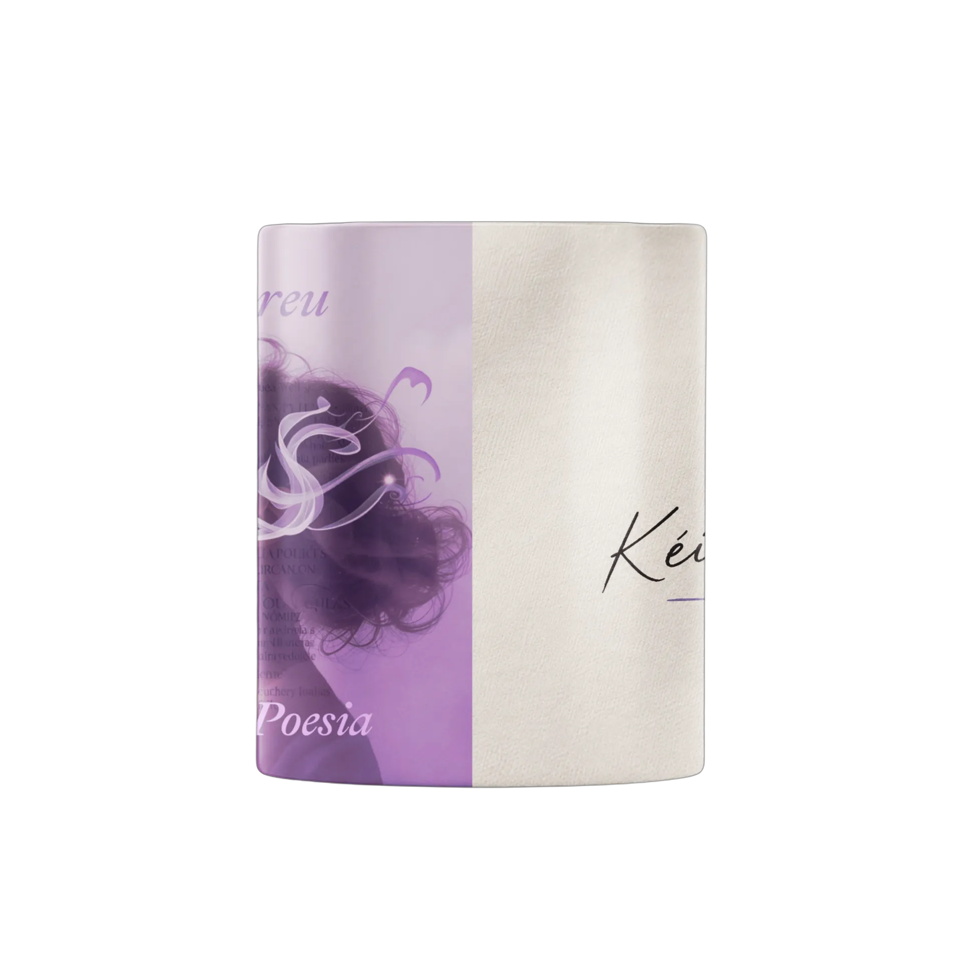 Caneca Personalizada Poética Keia Abreu 325ml de Kéia Abreu  — imagem 2 de 4