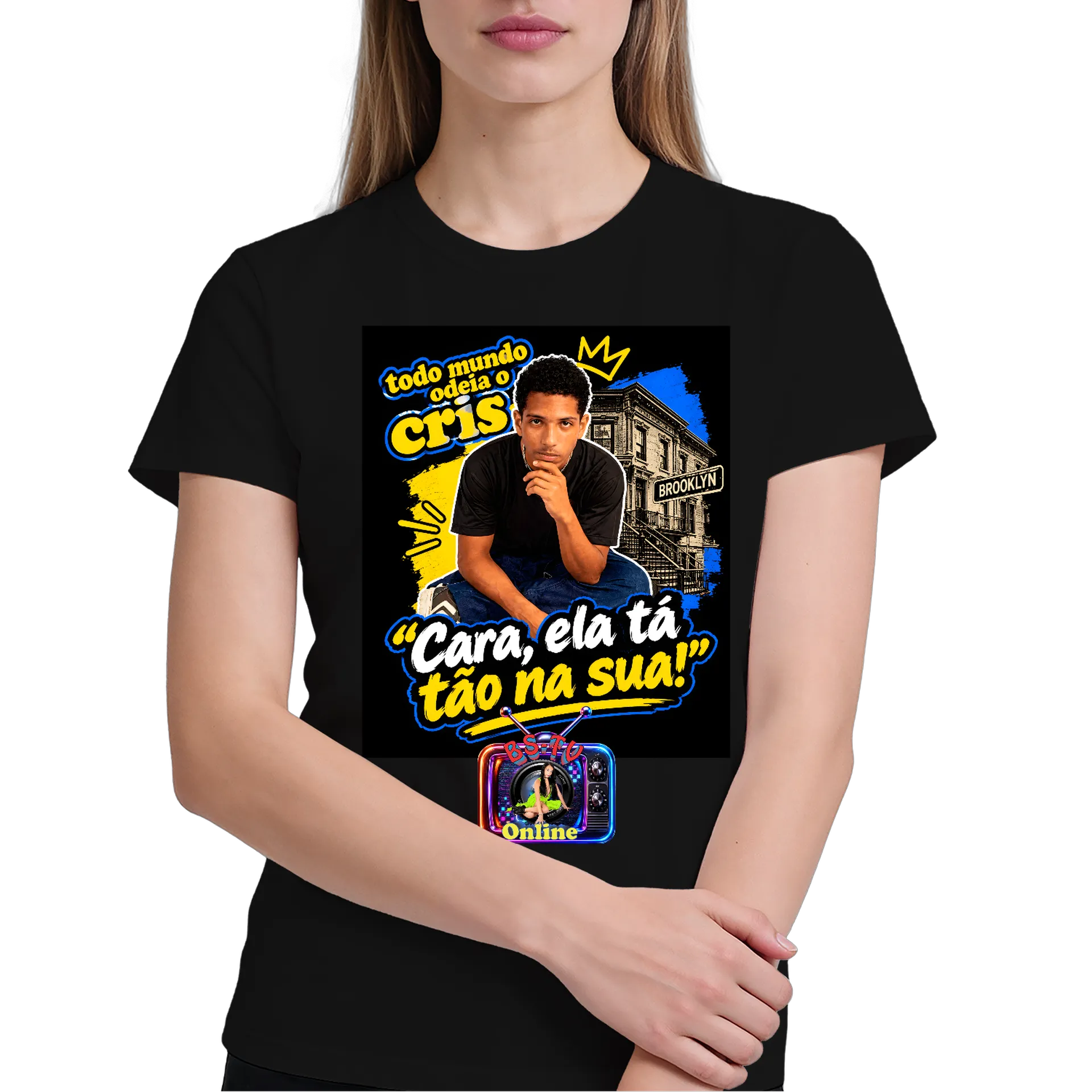 Camiseta personalizada de BS-TV Online — imagem 3 de 6
