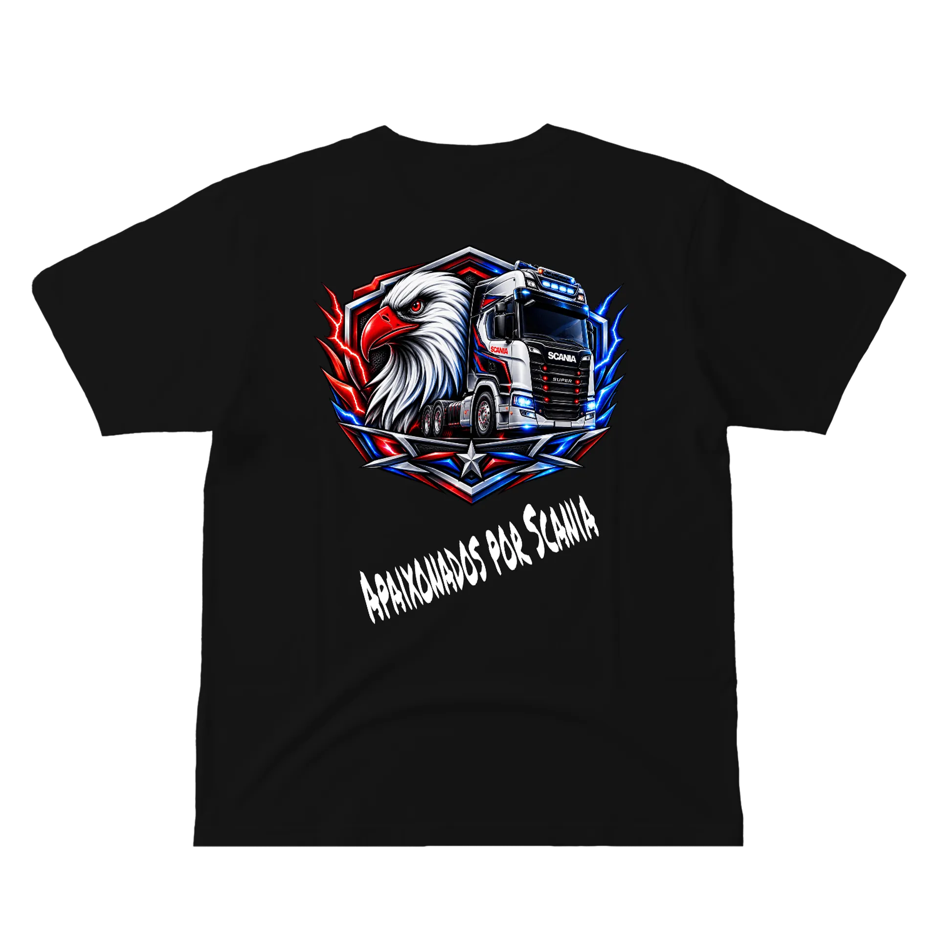 Camiseta Veículo Escudo Gigante Carro 100% Algodão de 1GRA  — imagem 2 de 6