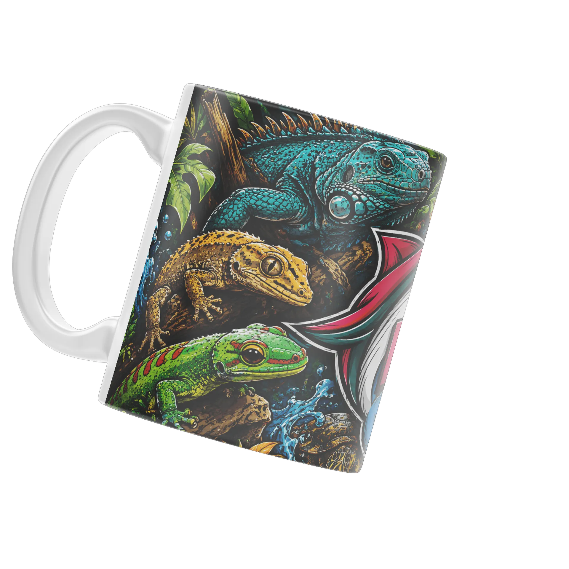 Caneca Porcelana Répteis FaelReef de FaelReef