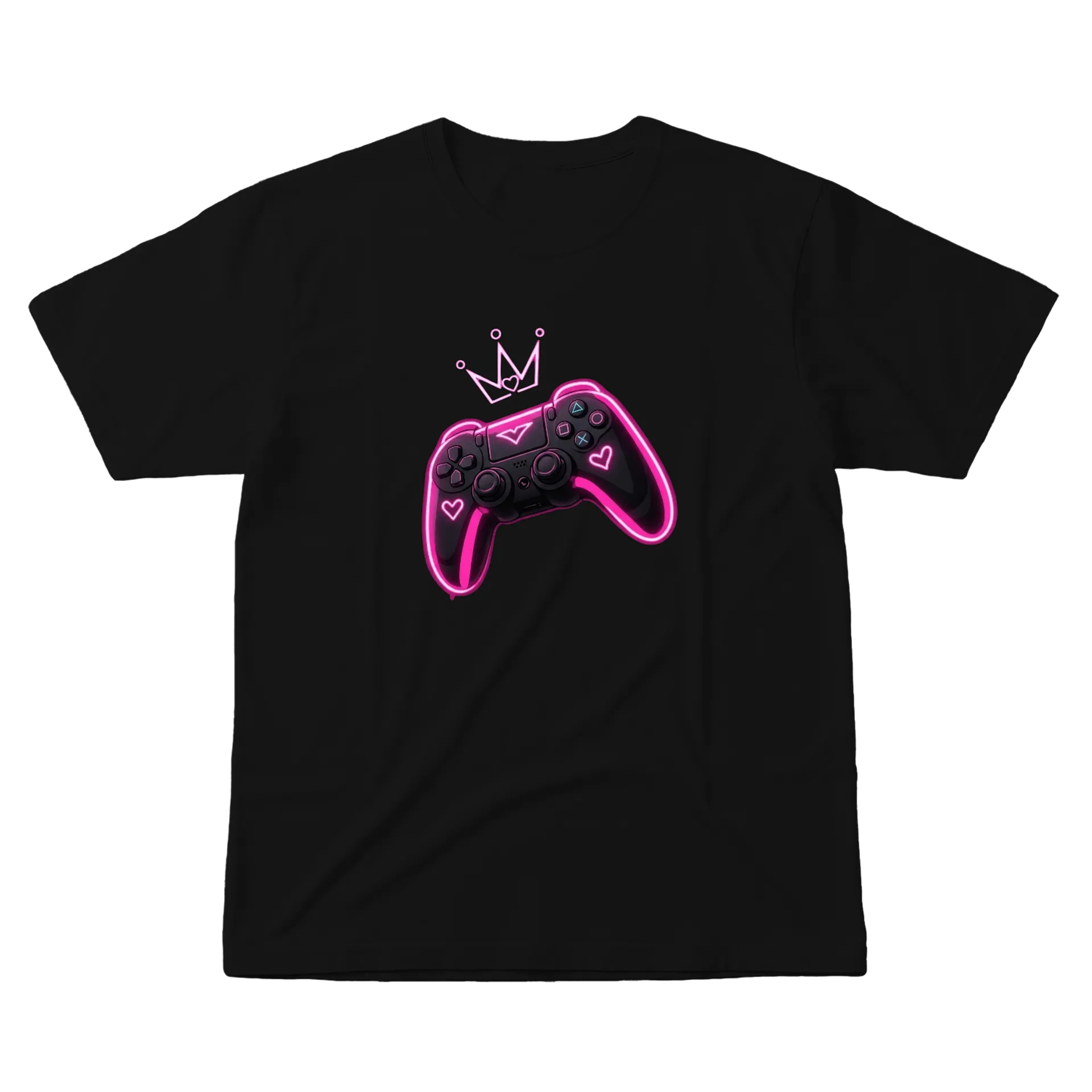 Camiseta control game rosa - Imagem 1