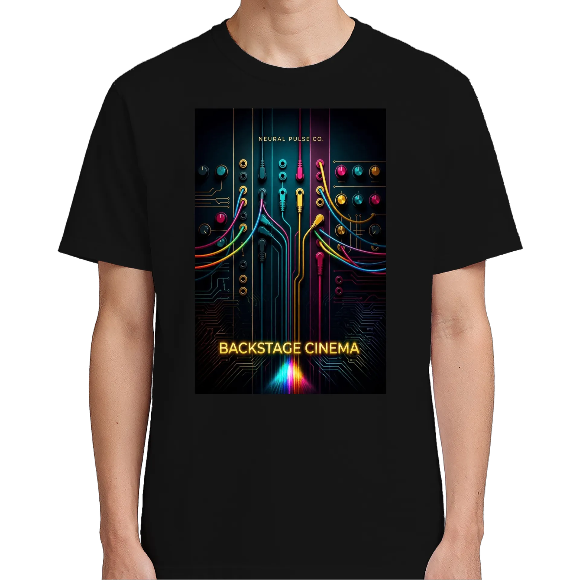 Camiseta Neural Pulse Co. - Backstage Cinema - Imagem 4