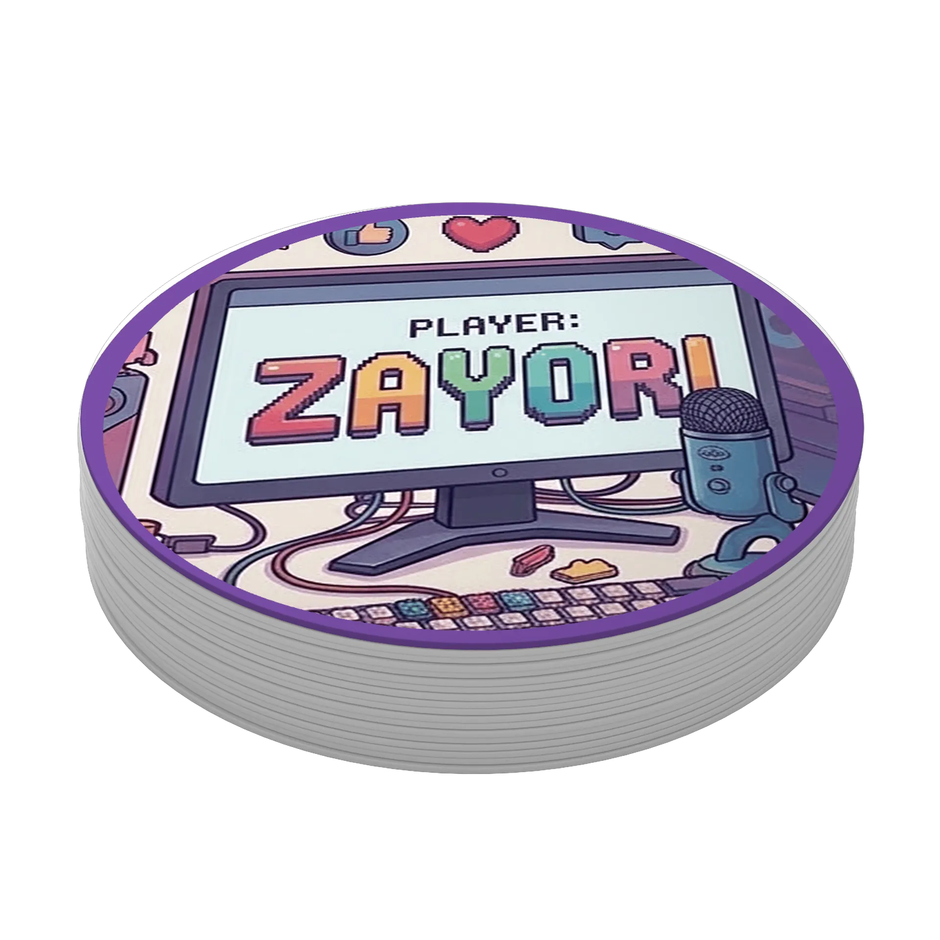 Porta-Copos Zayori Club | Player Zayori Gamer - Imagem 3