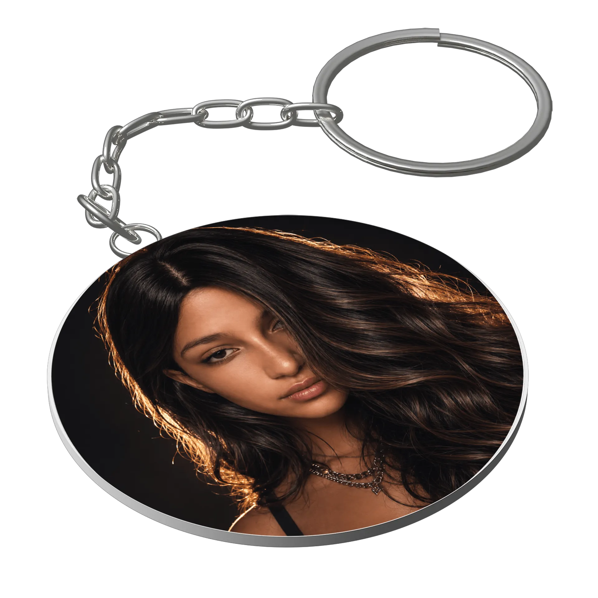 Chaveiro MDF   FABY BELL   Estilizada Metalizada de FABY BELL — imagem 1 de 3
