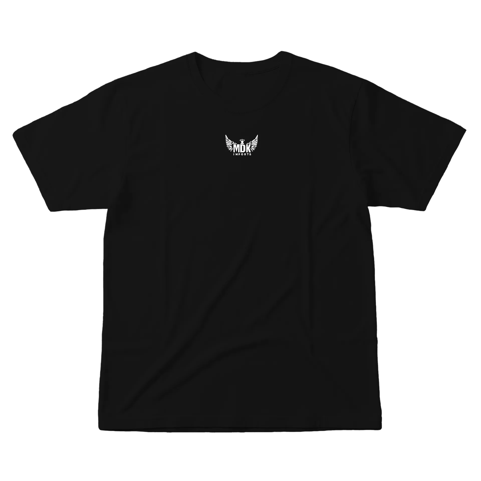 Camiseta Estampa Logotipo MDK Imports 100% Algodão - Imagem 1