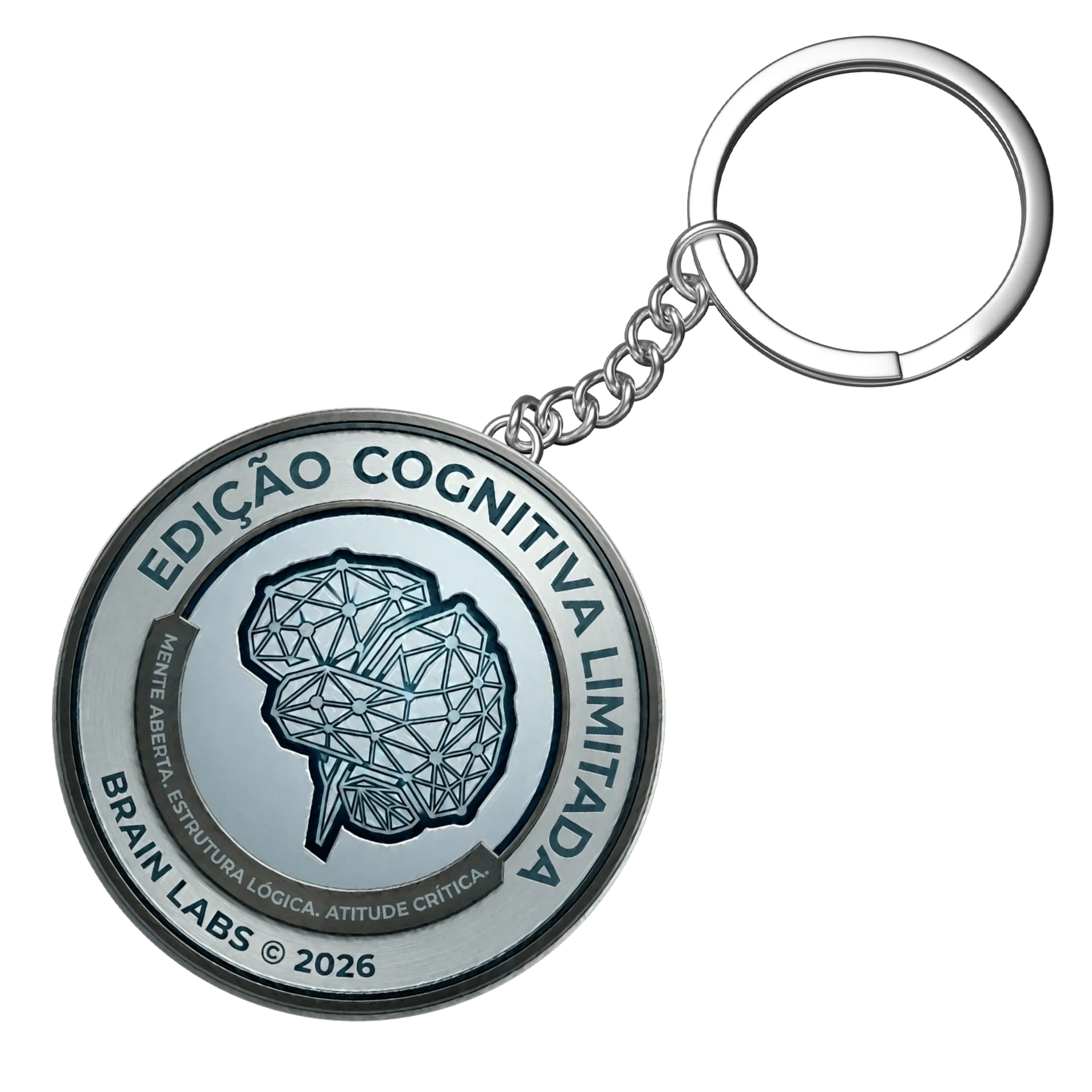 Chaveiro MDF Edição Cognitiva Limitada 5x5cm - Imagem 4