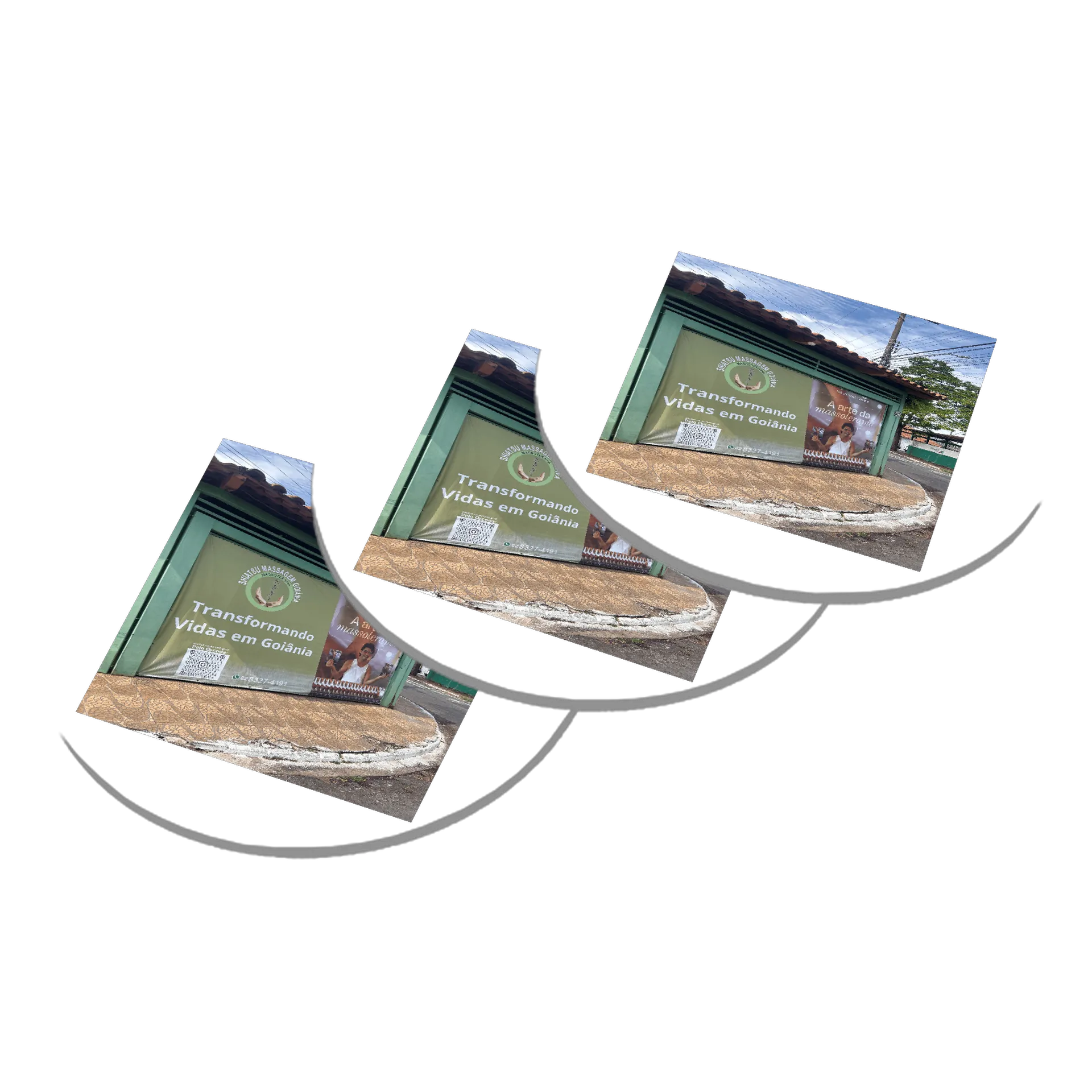 Porta-copo MDF Transformando Vidas em Goiania de massagemgoianiashiatsu — imagem 2 de 3