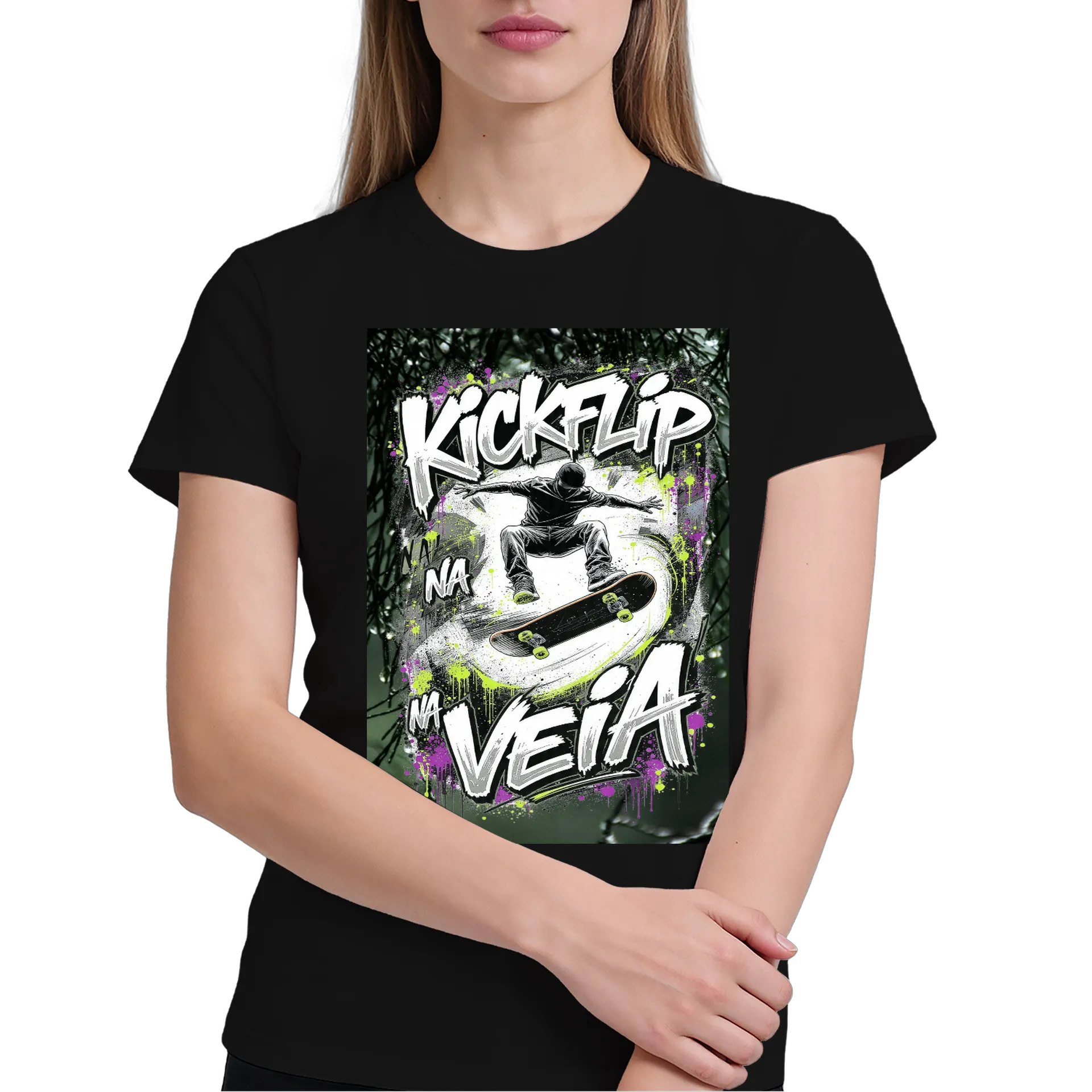 Camiseta Personalizada Estampa Criadores de Conteúdo 100% - Imagem 4