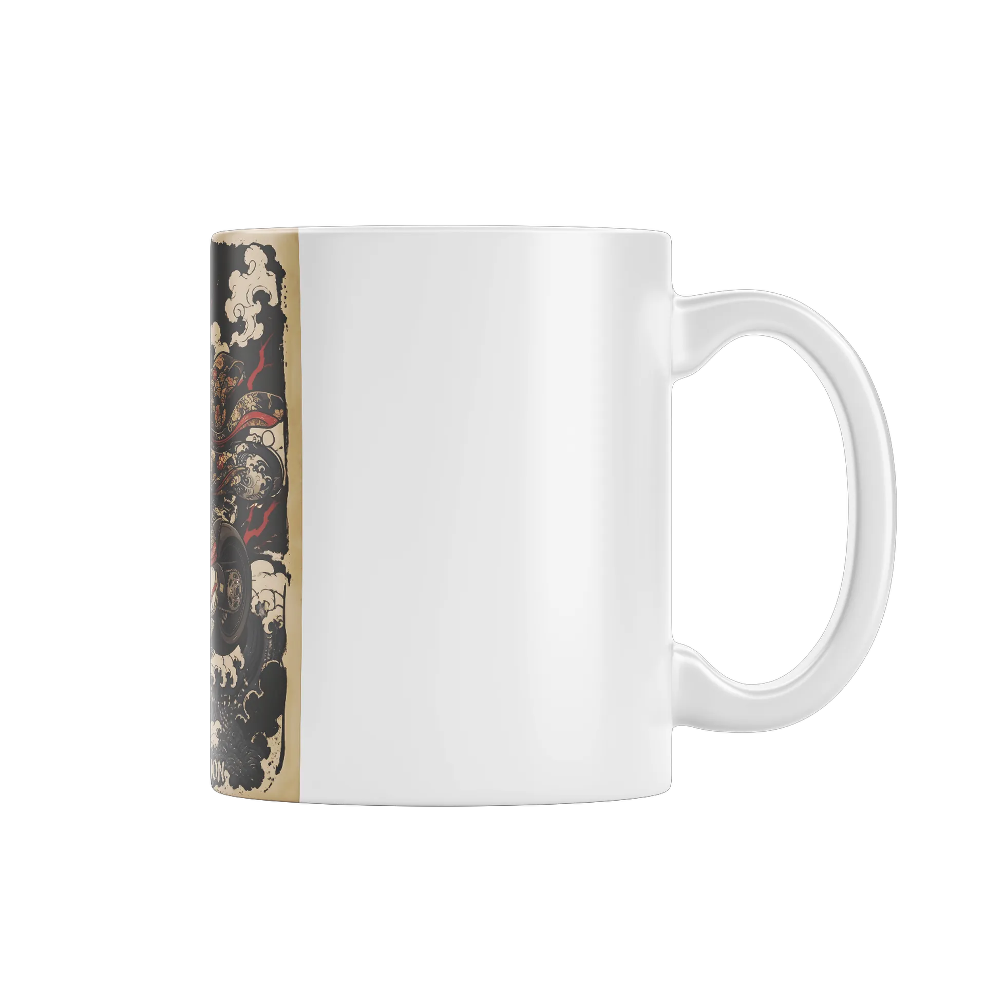 Caneca Porcelana Moto Ducati Speed and Tradition 325ml - Imagem 1