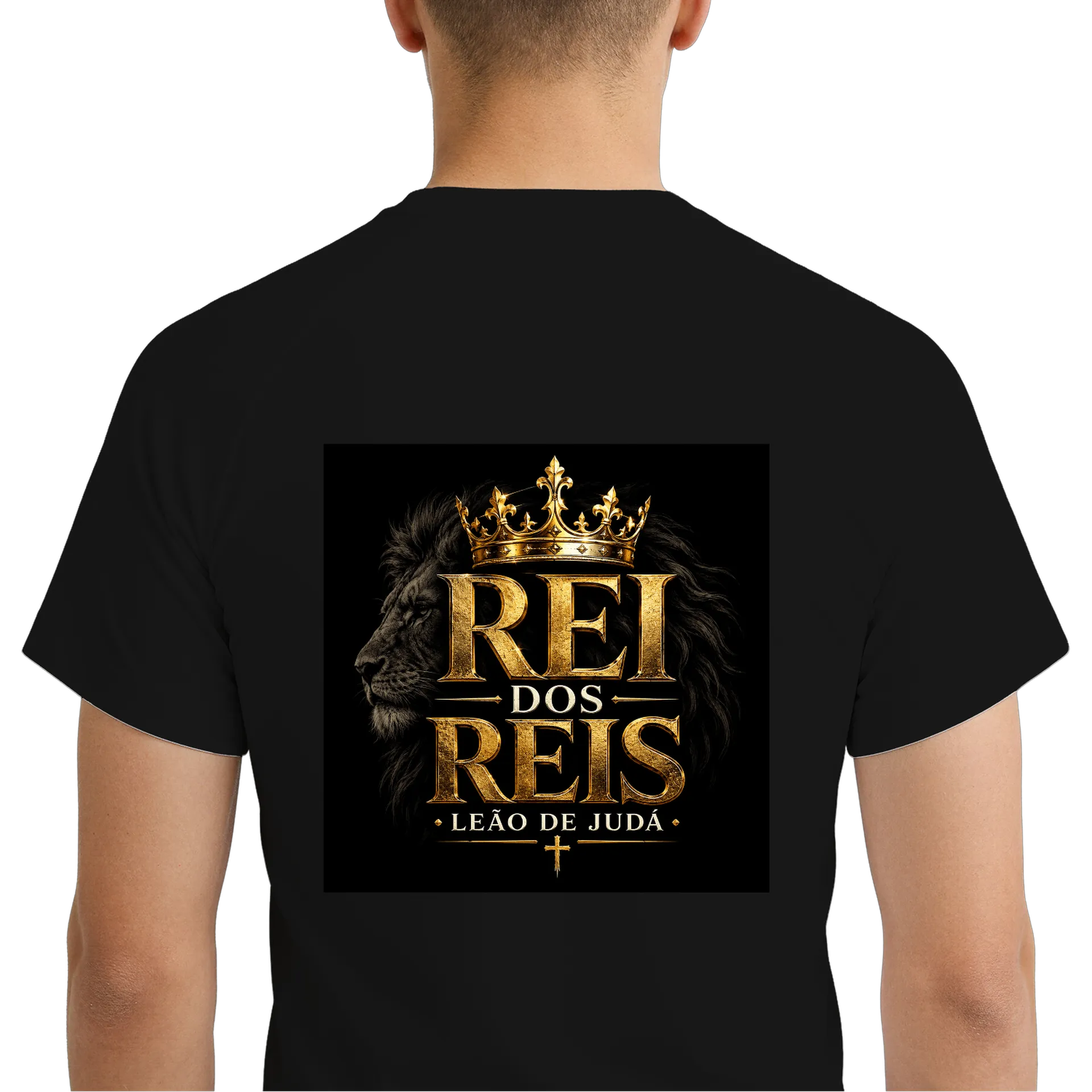 Camiseta Dry Fit Rei dos Reis Leão de Judá 100% Polyester - Imagem 6