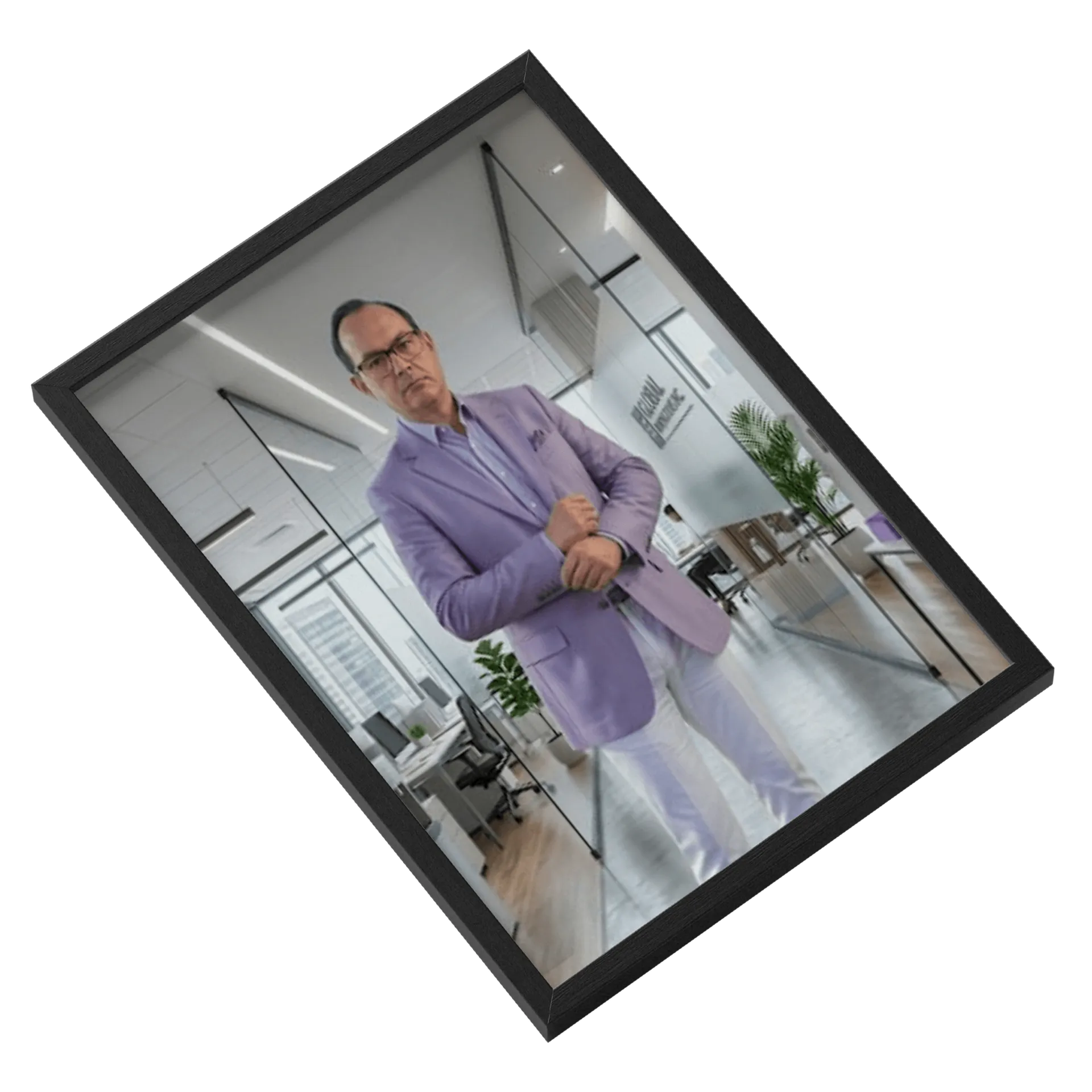 Quadro A3 personalizado Com Vidro de Antonio Ferreira  — imagem 2 de 3