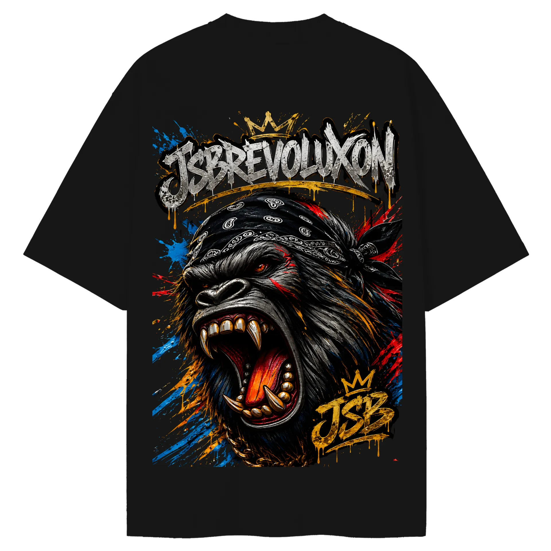 Camiseta jsbrevoluxon Oversized - Imagem 2