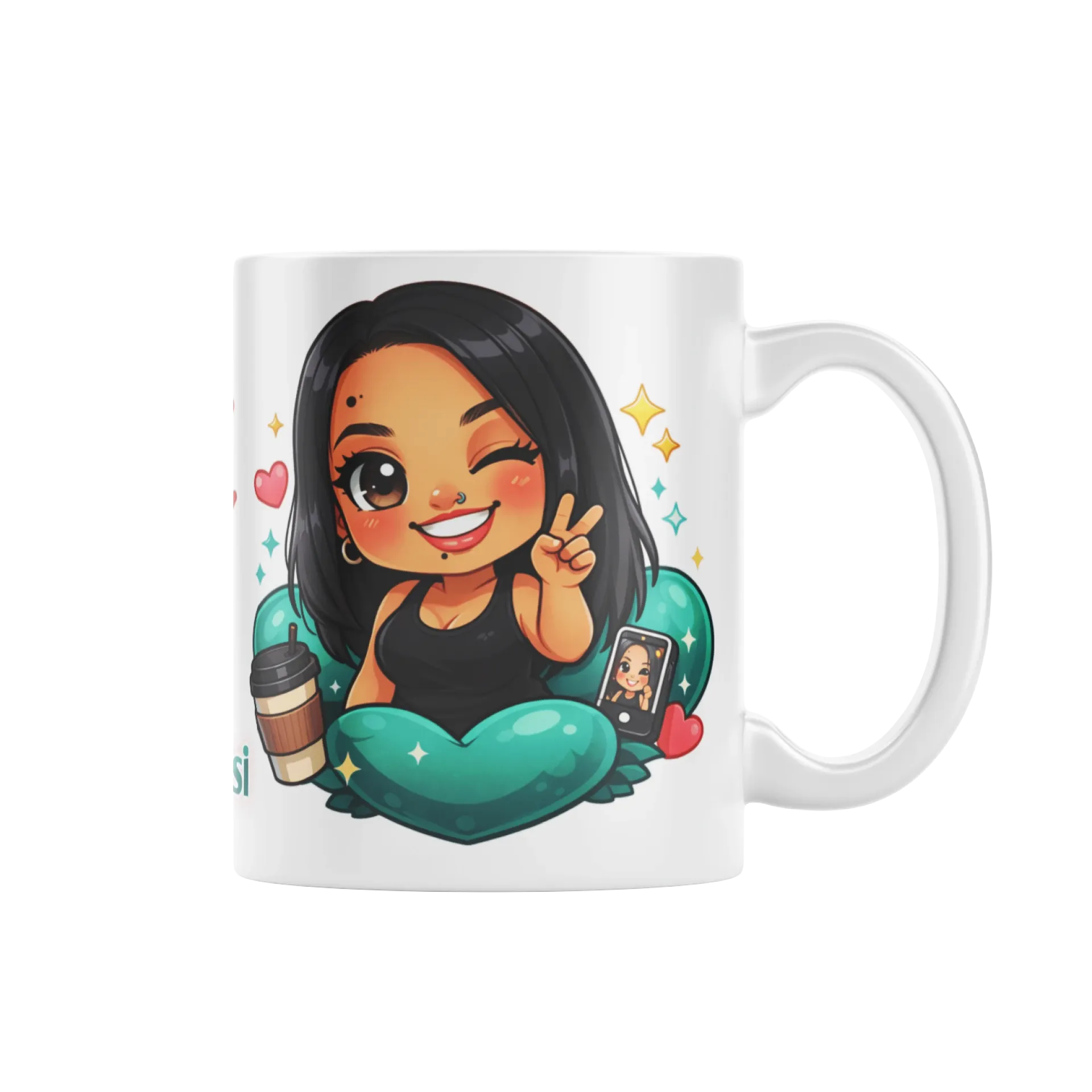 Caneca Personalizada: Seu Café com Estilo Único! - Imagem 1