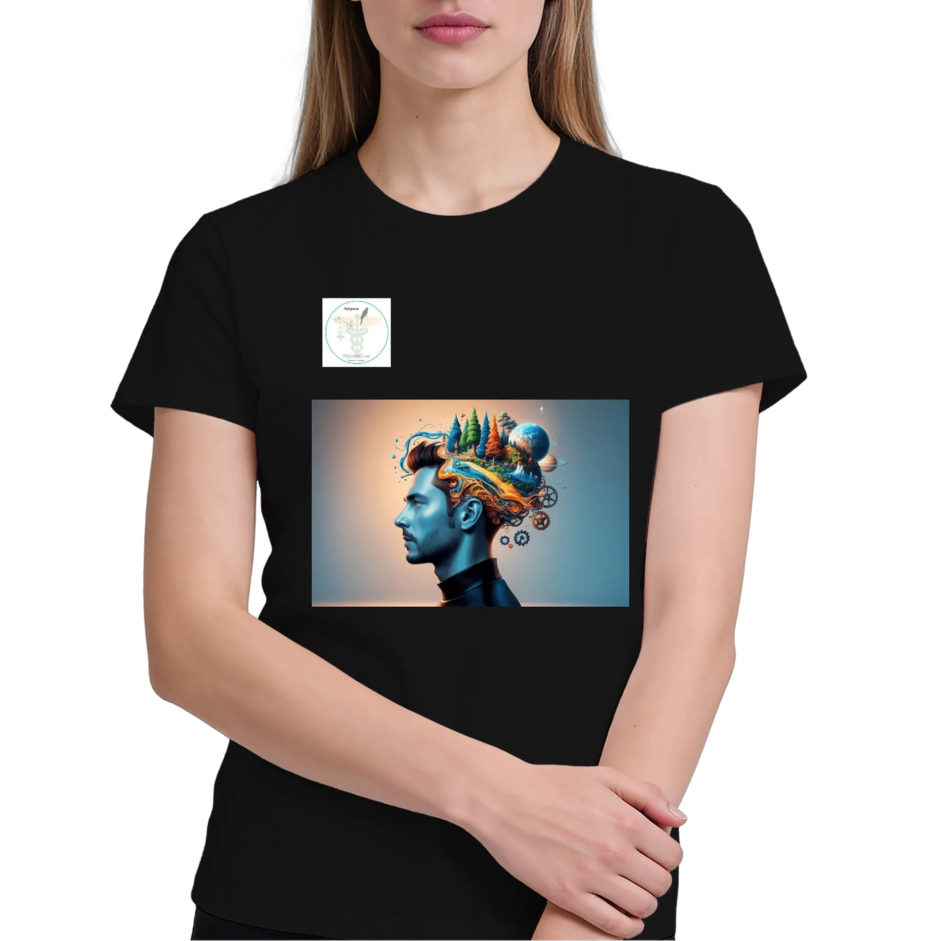 Camiseta Personalizada Arte Criativa 100% Algodão - Imagem 4