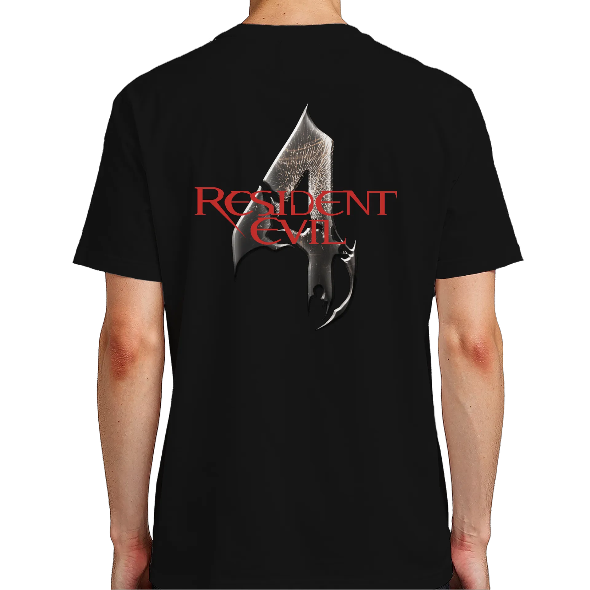 Camiseta Resident Evil Estampa Tipográfica 100% Algodão - Imagem 7