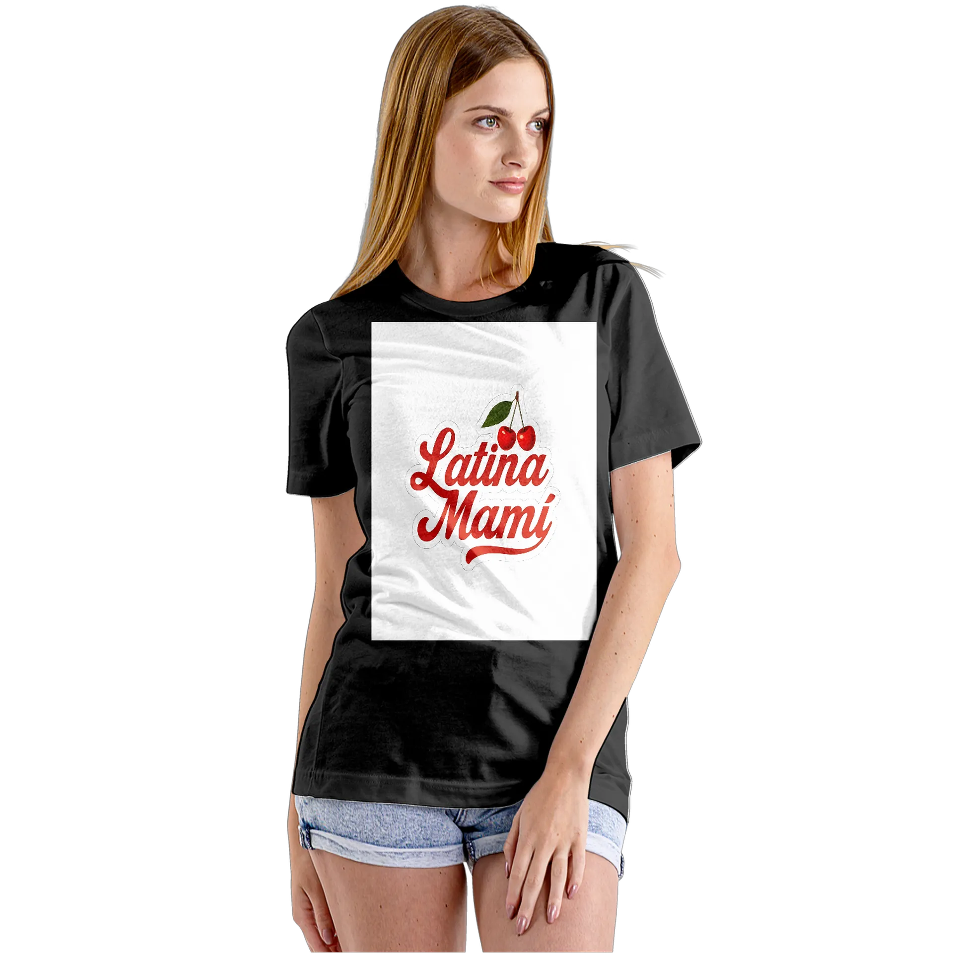 Camiseta Babylook Estampa Tipográfica Latina Mani Cerejas - Imagem 5