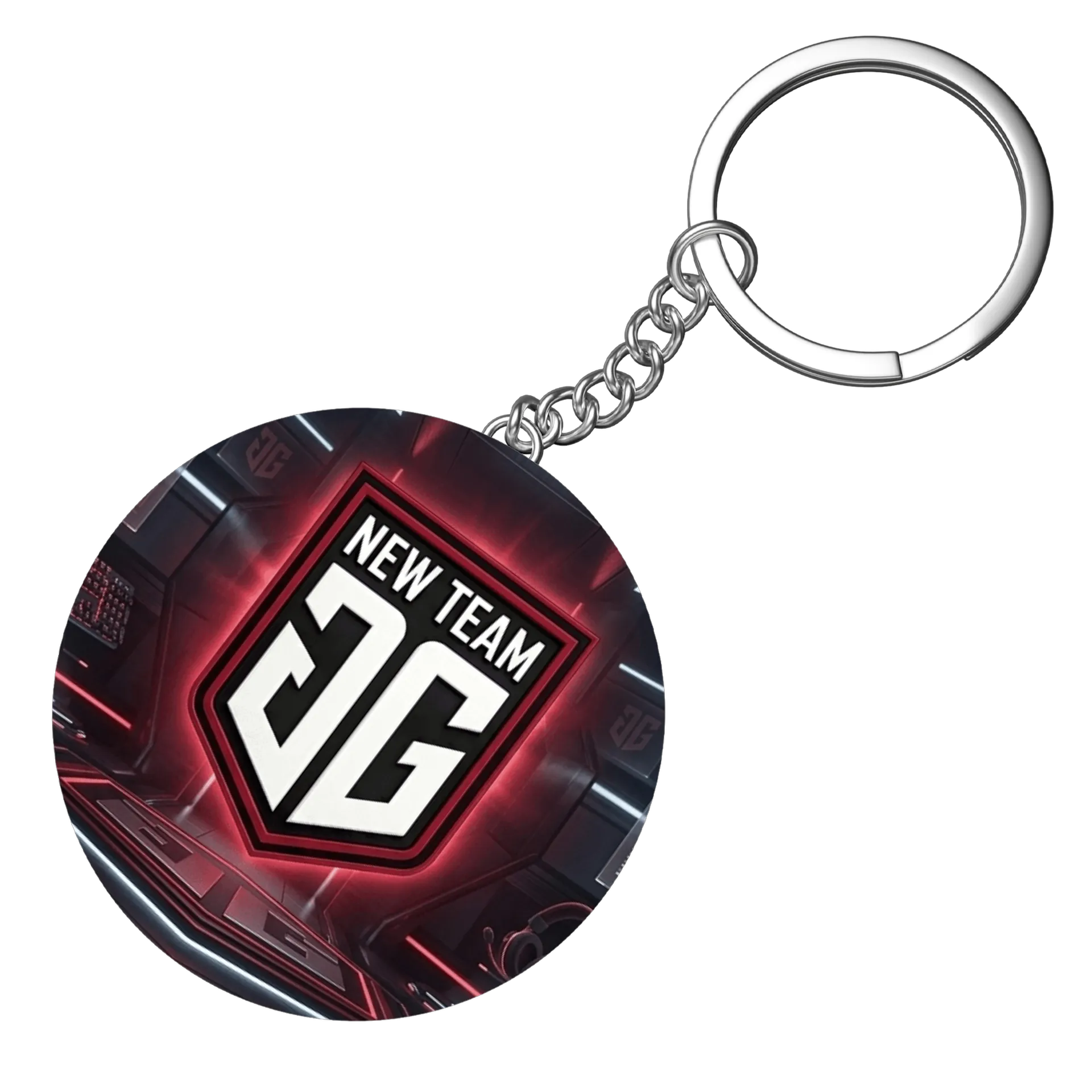 Chaveiro MDF New Team GG Logo Shield de New Team GG — imagem 3 de 3