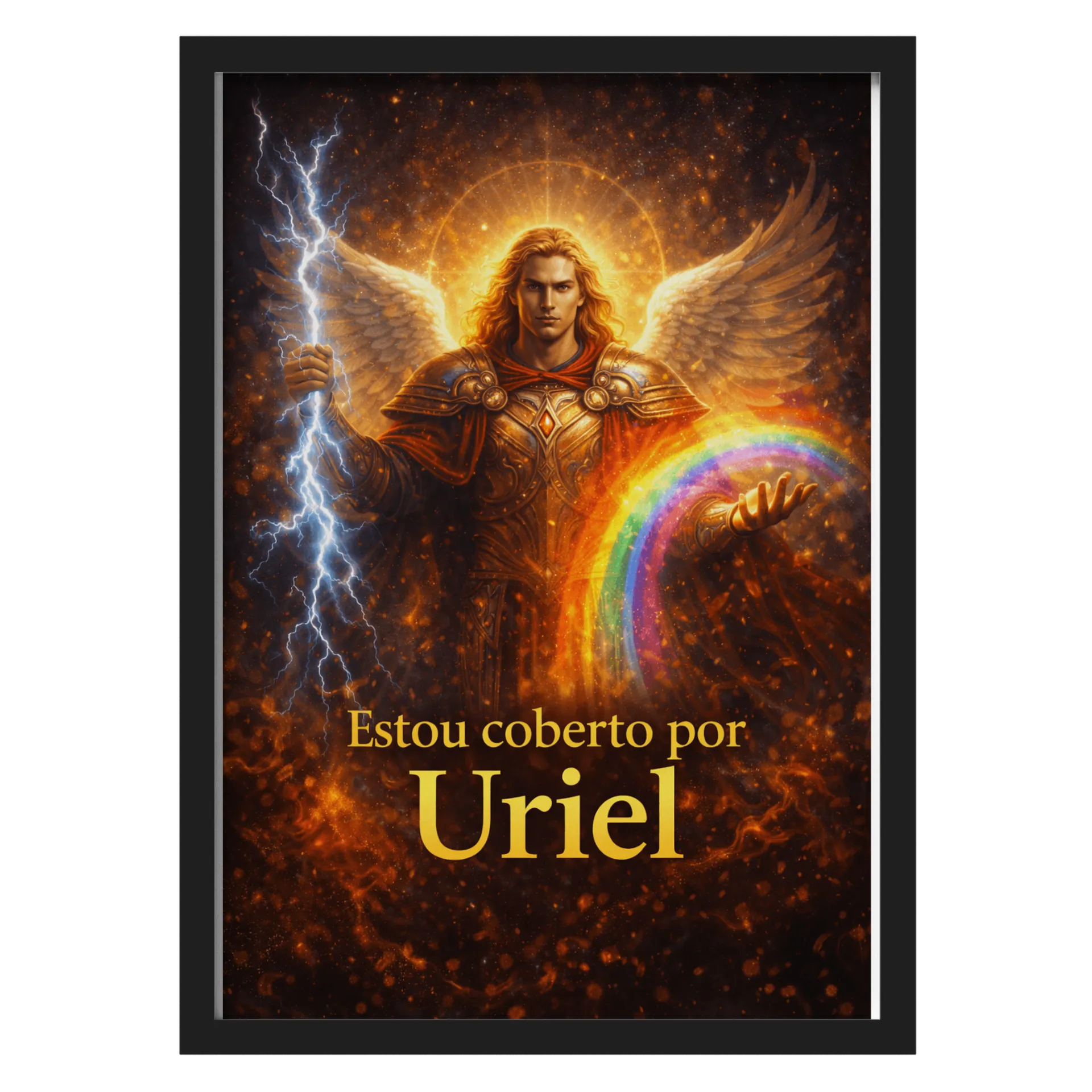 Quadro A3 personalizado de Comunidade Asas do Infinito