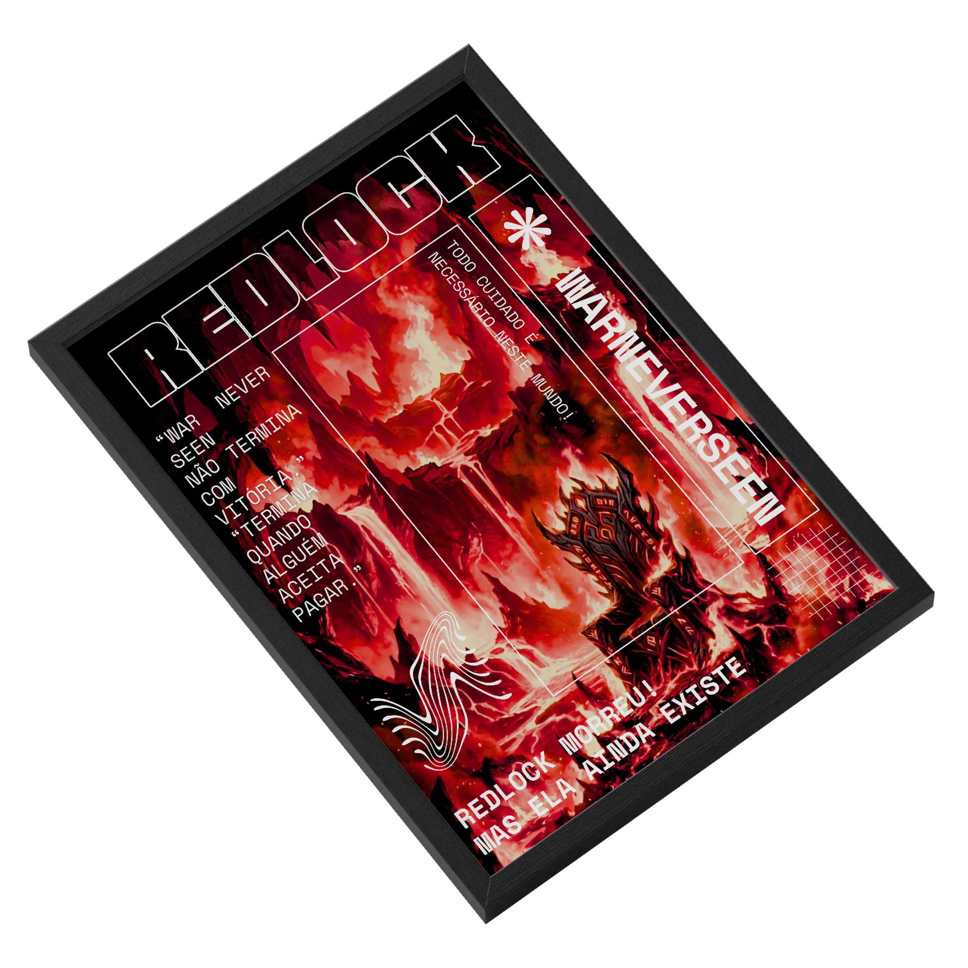 Quadro Art Redlock Brutal - Imagem 2