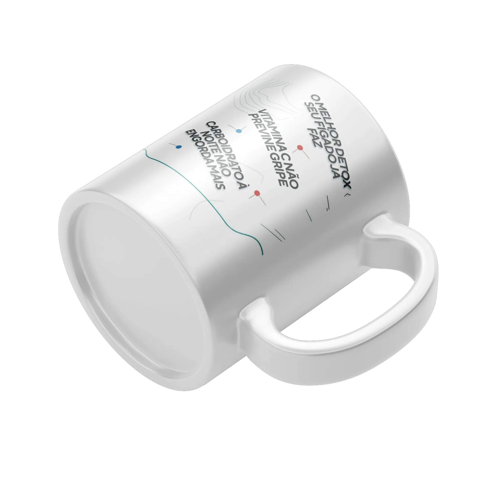 Caneca Porcelana Me Poupe 325ml - Imagem 4