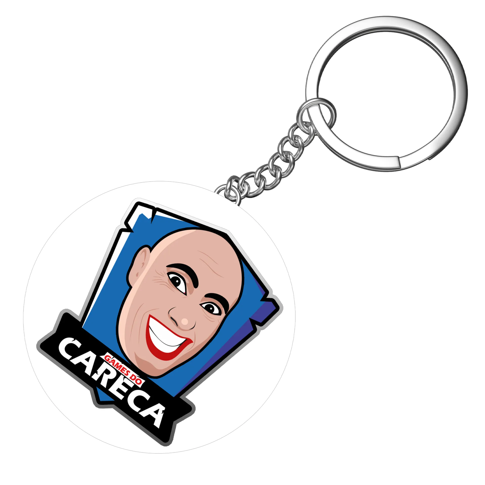 Chaveiro personalizado de GamesdoCareca — imagem 3 de 3