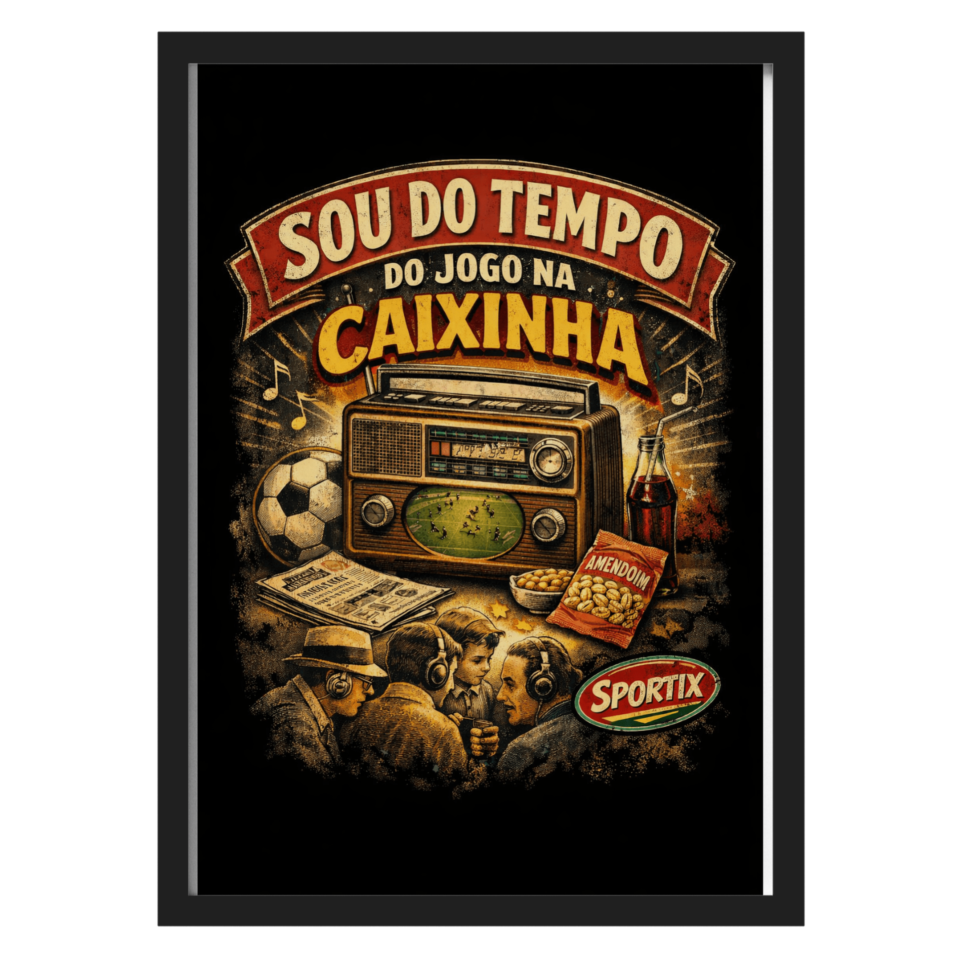 Quadro A3 personalizado de Rede Sportix 