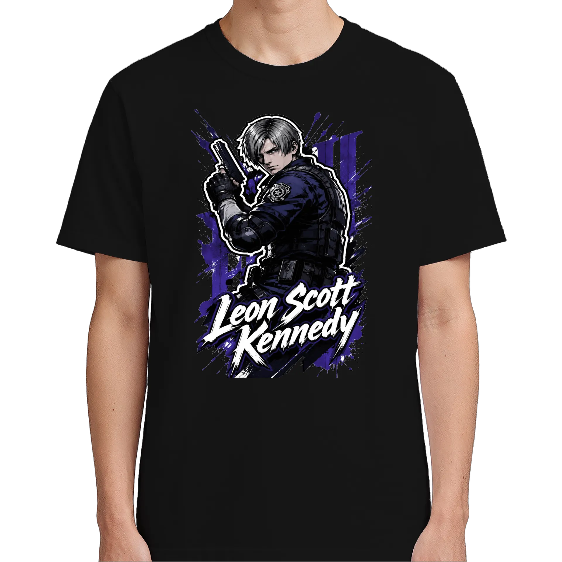 Camiseta personalizada leon scott kennedy - Imagem 4