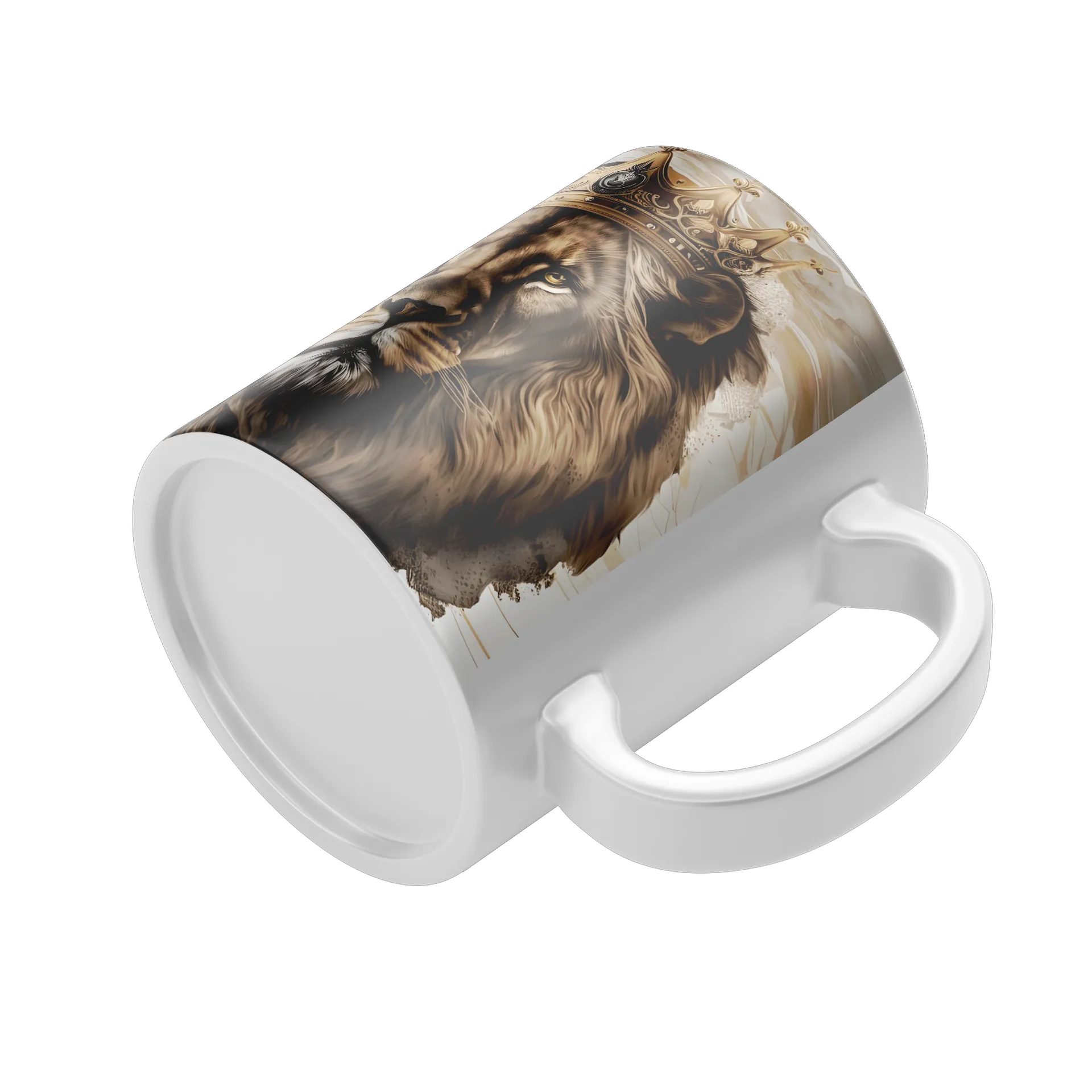 Caneca personalizada Jesus leão de Judá - Imagem 4