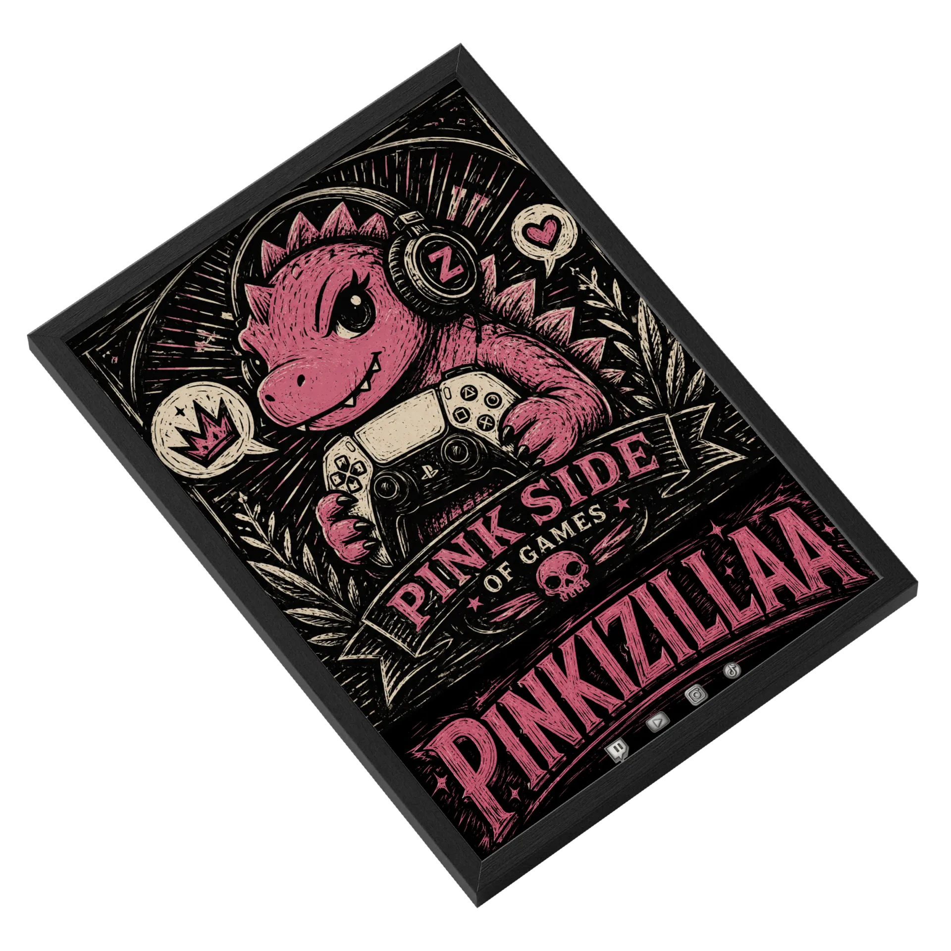 Quadro A3 personalizado de PINKIZILLAA — imagem 2 de 3