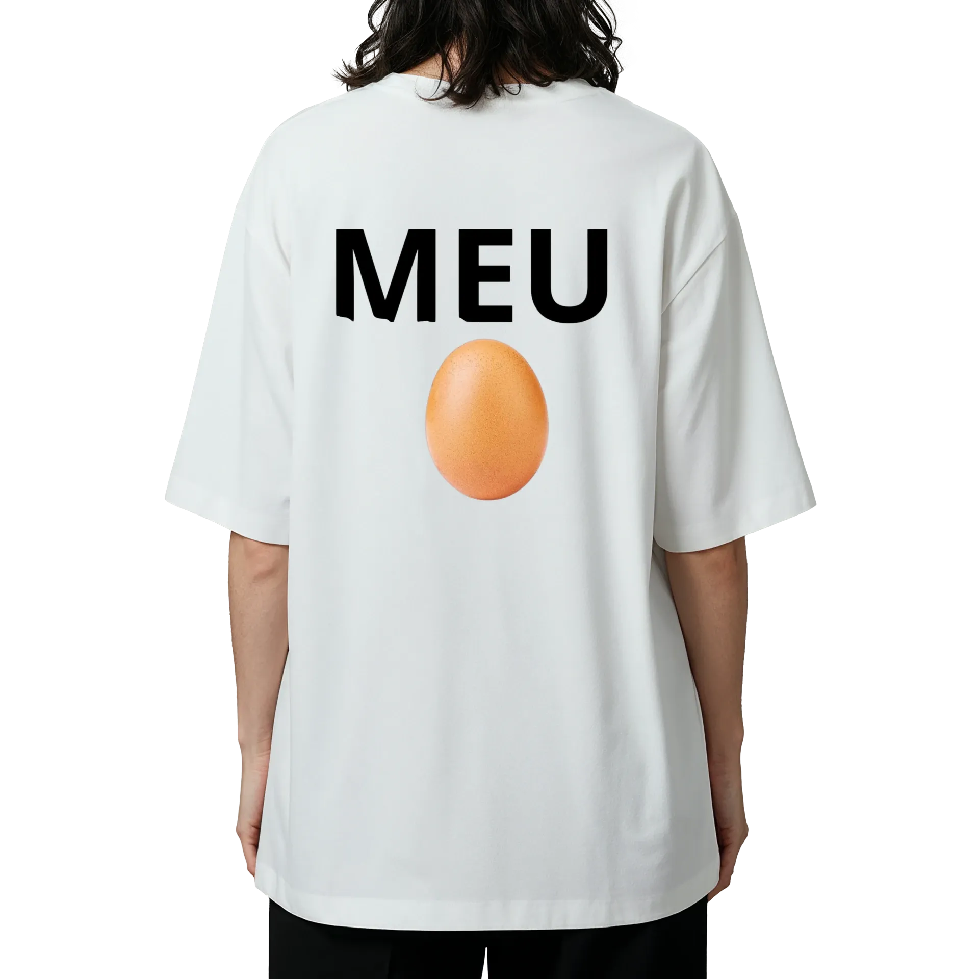 Camiseta Oversized MEU OVO – Minimal Street Edition - Imagem 5