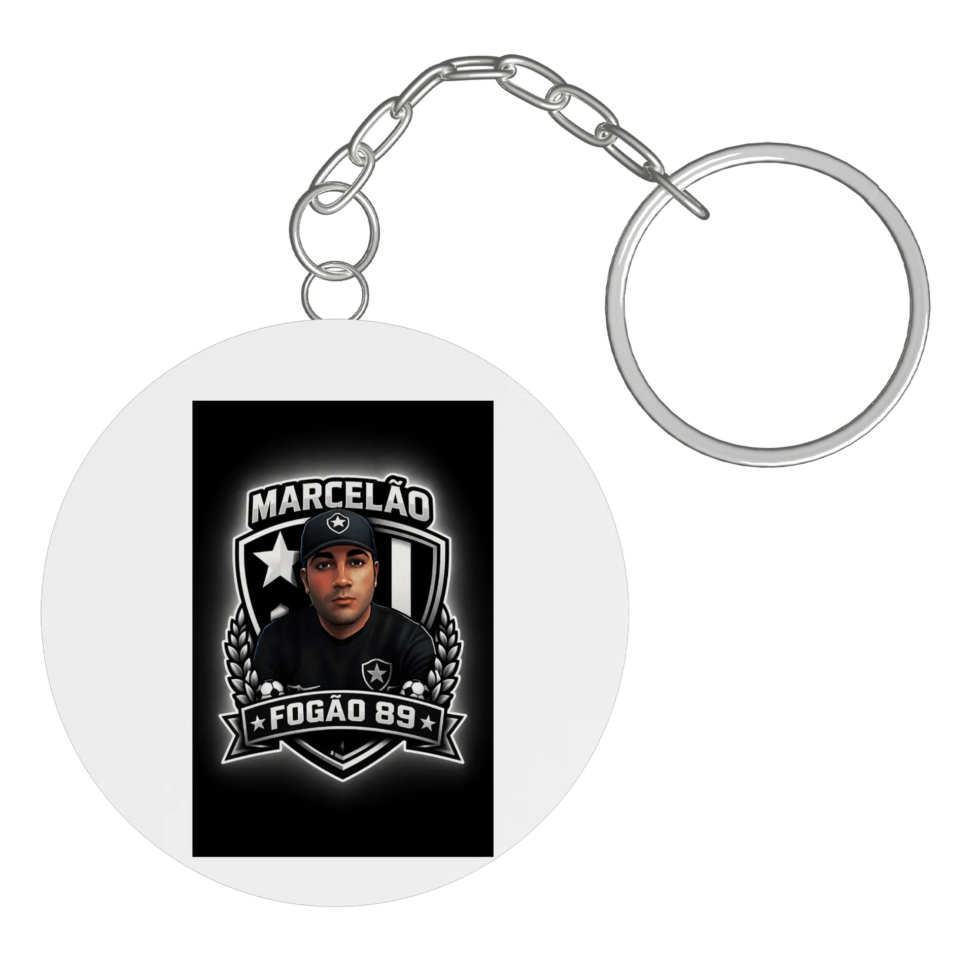 Chaveiro Personalizado: Seu Estilo Feito Acessório de Marcelão Fogão 89 